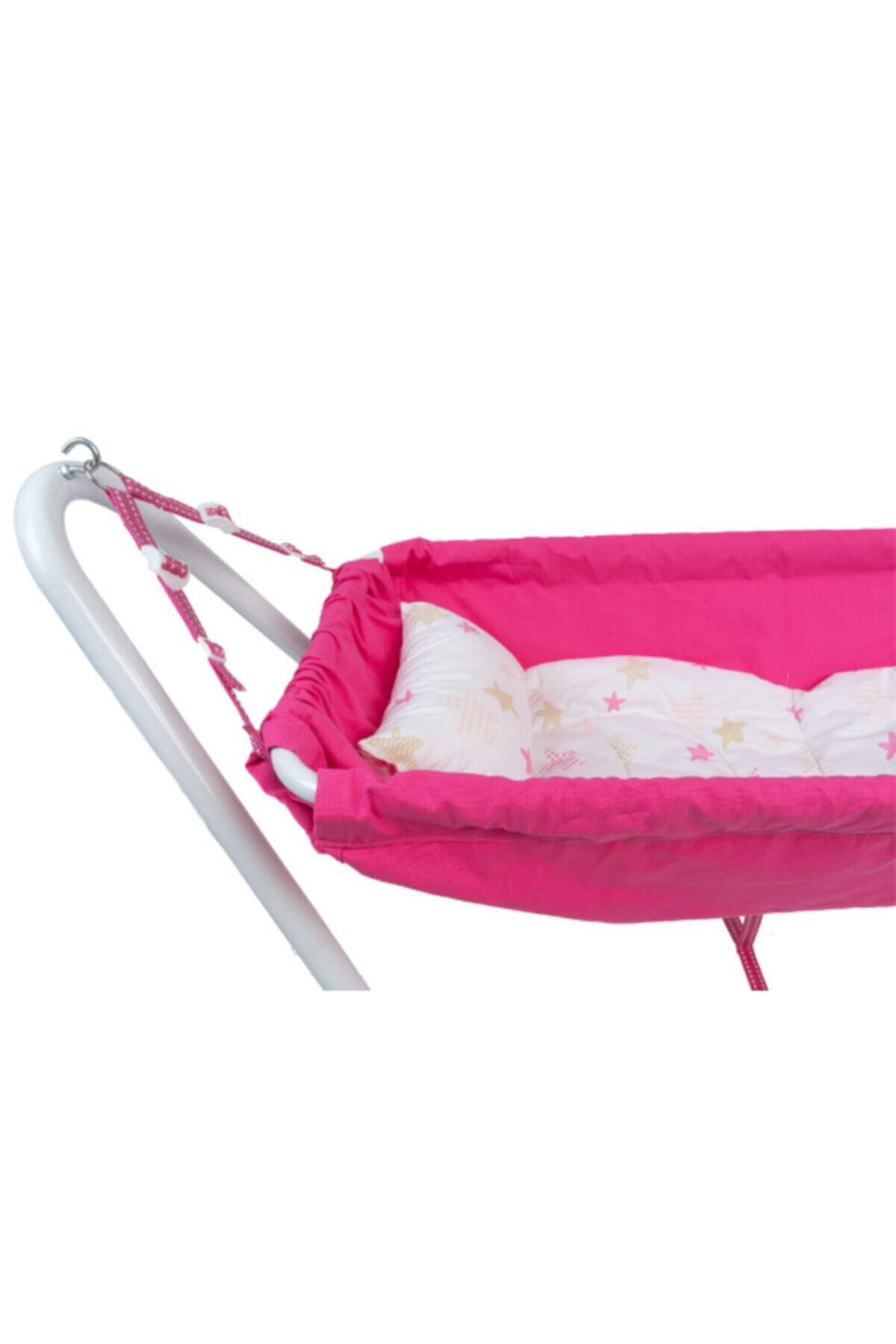 Holmen Pembe Marmaris Katlanabilir Bebek Hamağı fotoğrafı 6 (önizleme)
