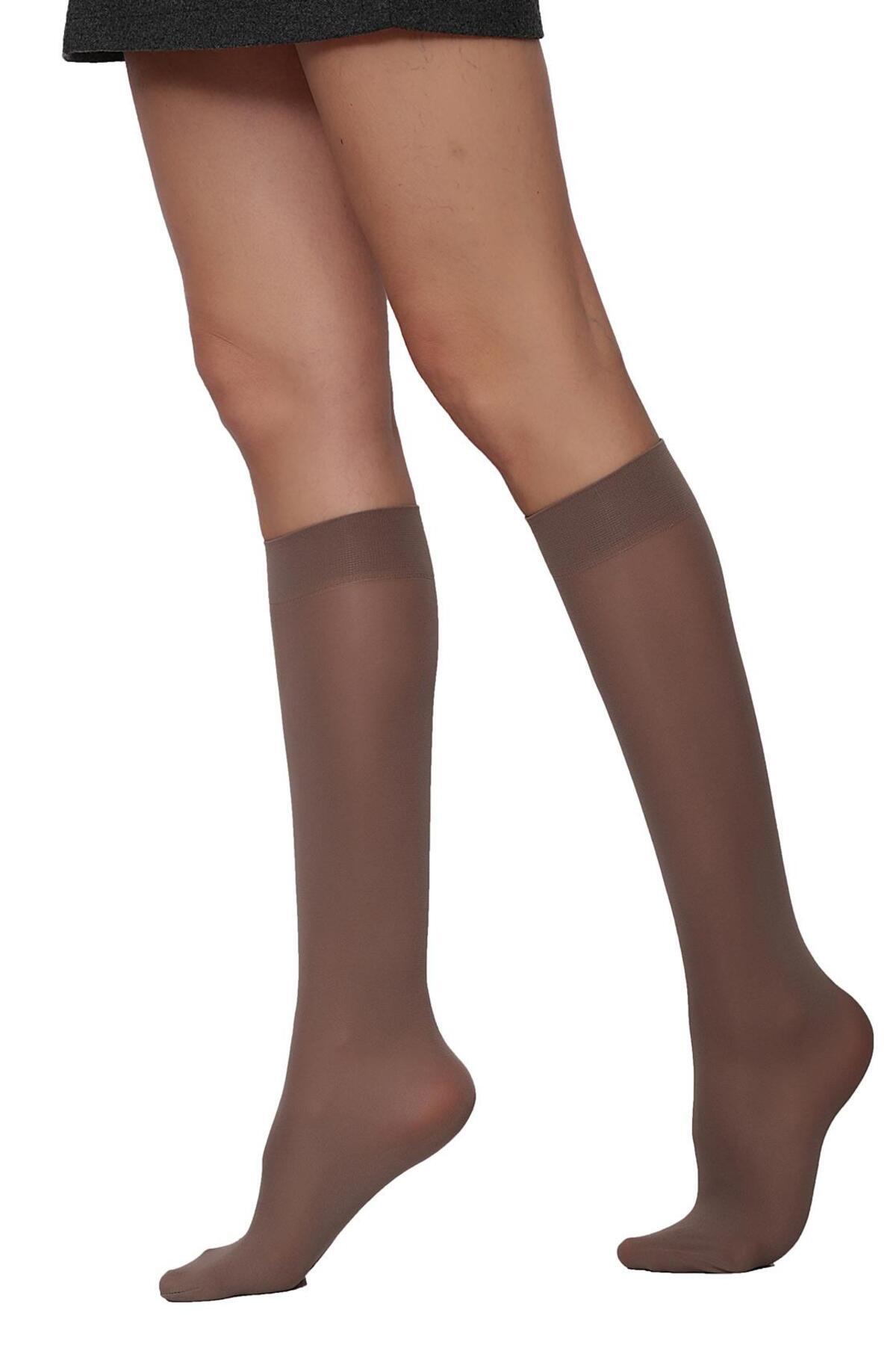 Daymod-Mycro 50 Knee Socks Mink 2