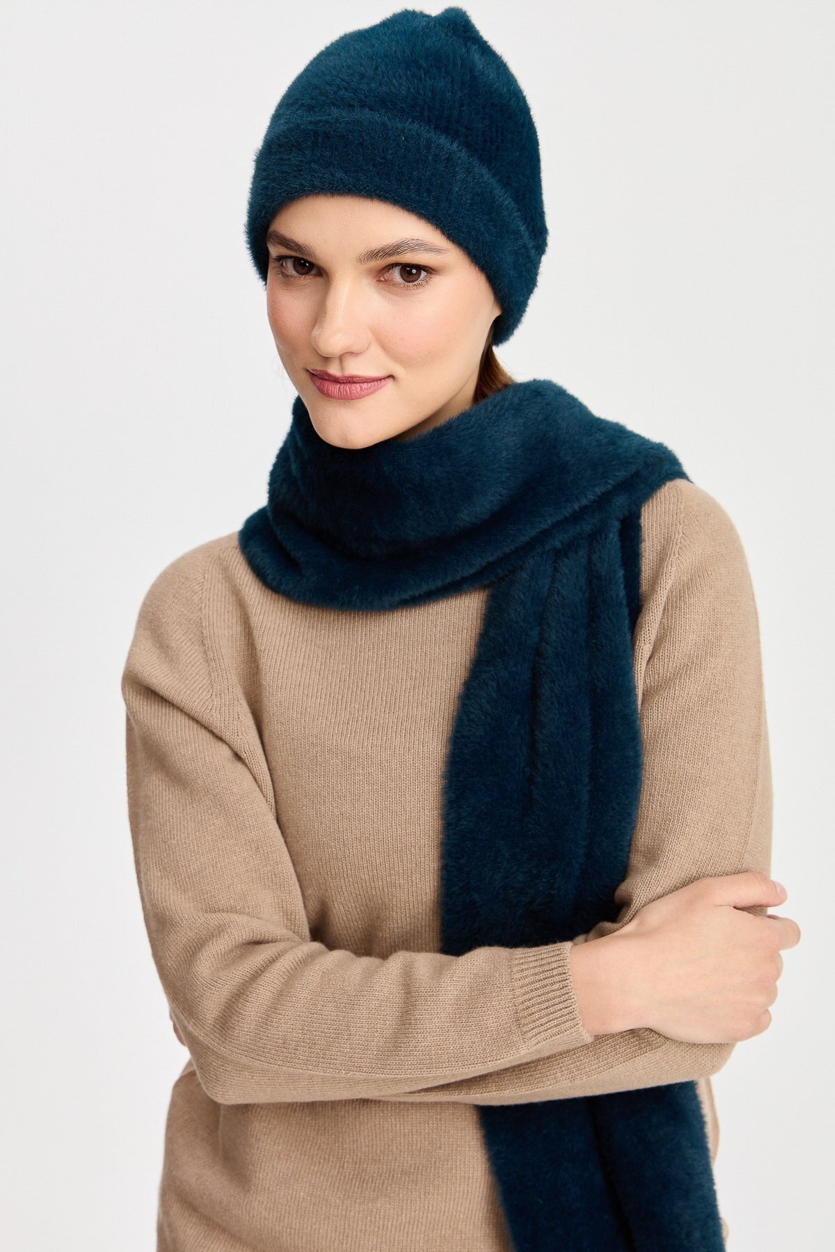 Desen Triko-Tricotaj de damă Aphrodite Beret Oil 4