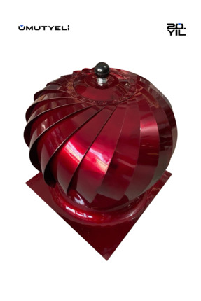 umutyeli Rüzgar Gülü Doğal Baca Aspiratörü (KARE TABANLI) Q250