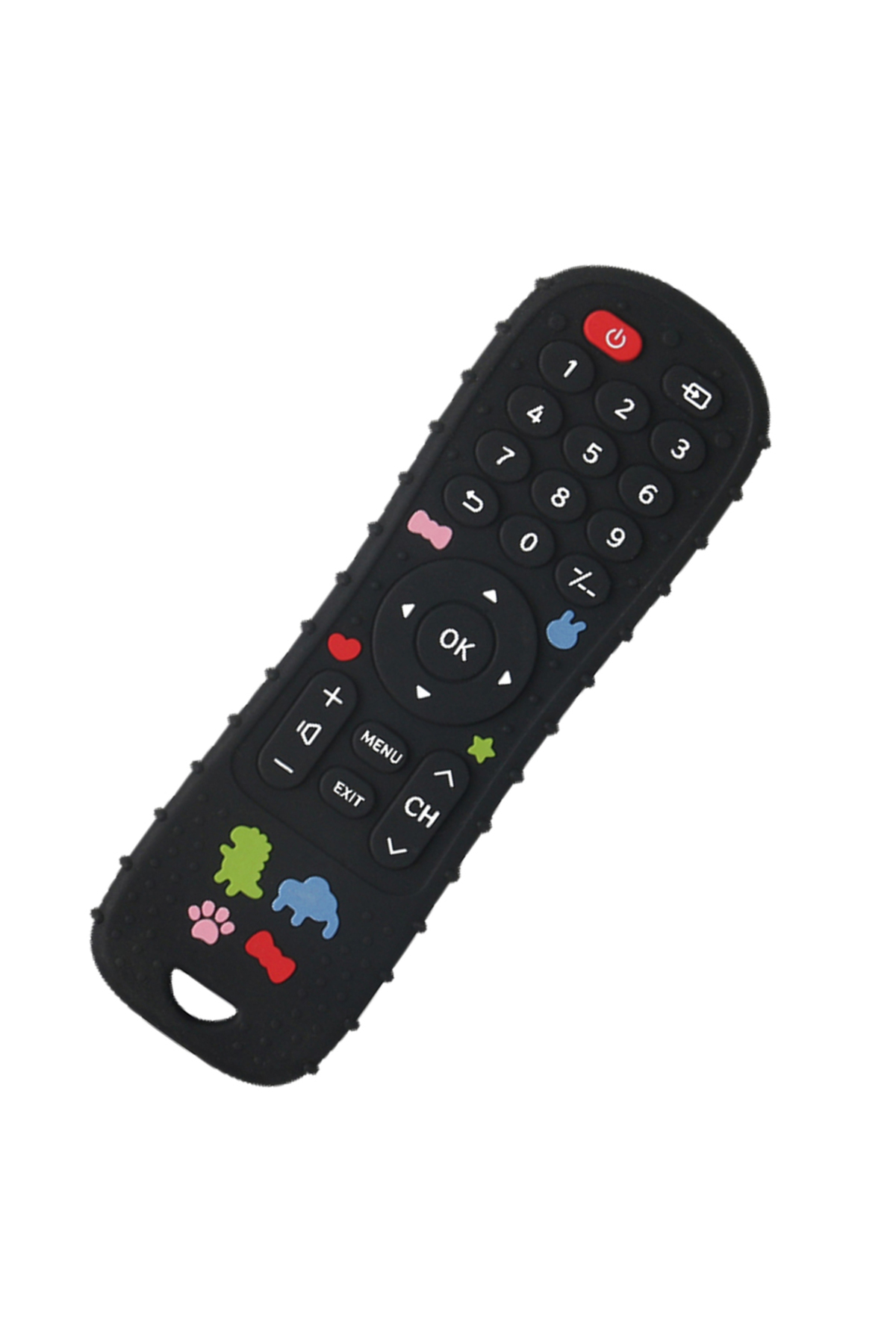 Choice Black 1PC Silicone Baby Toys TV Remote Control Shape Teether Toy BPA F...