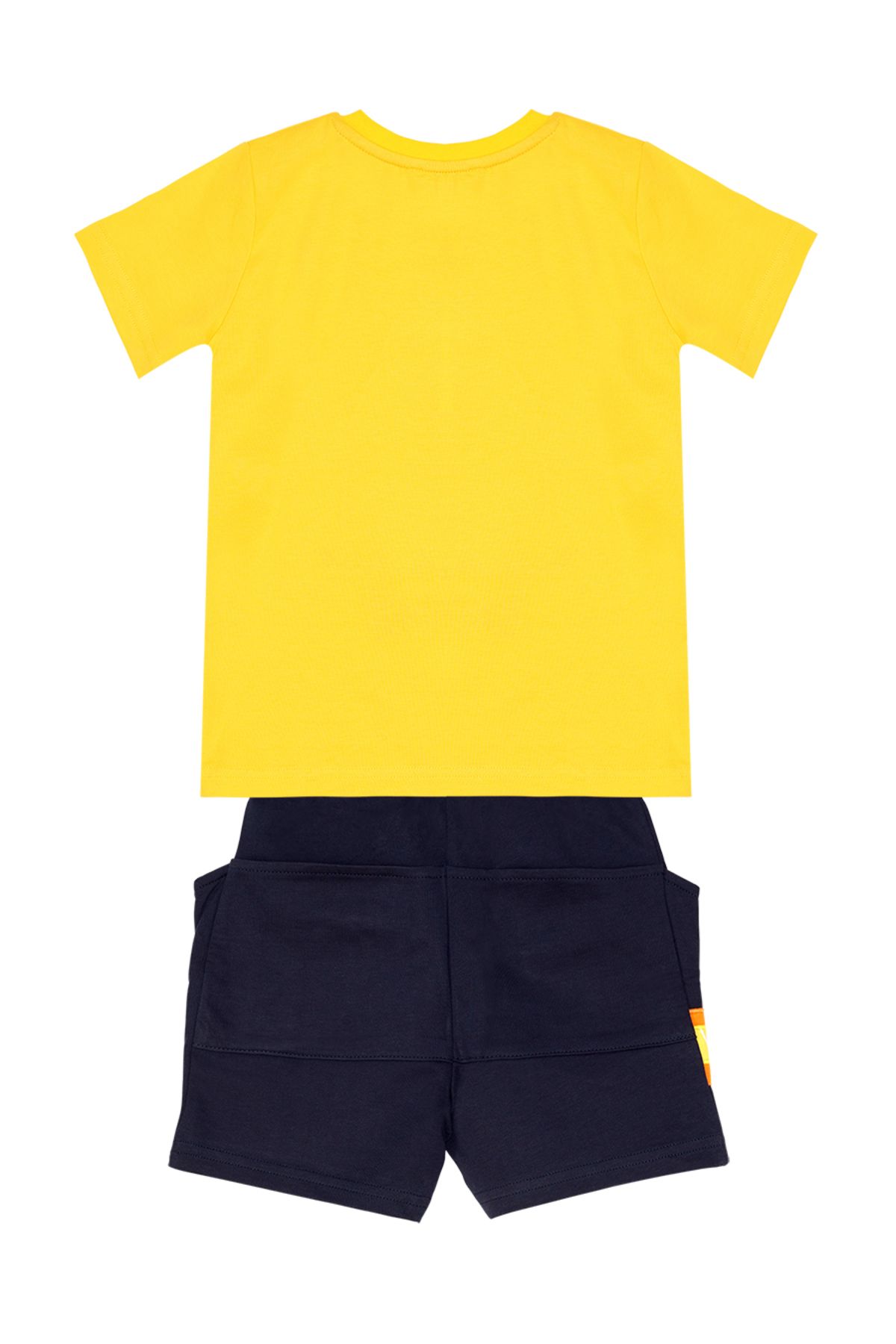 Denokids-Boy's Lake Monster Summer T-shirt and Shorts Set 4