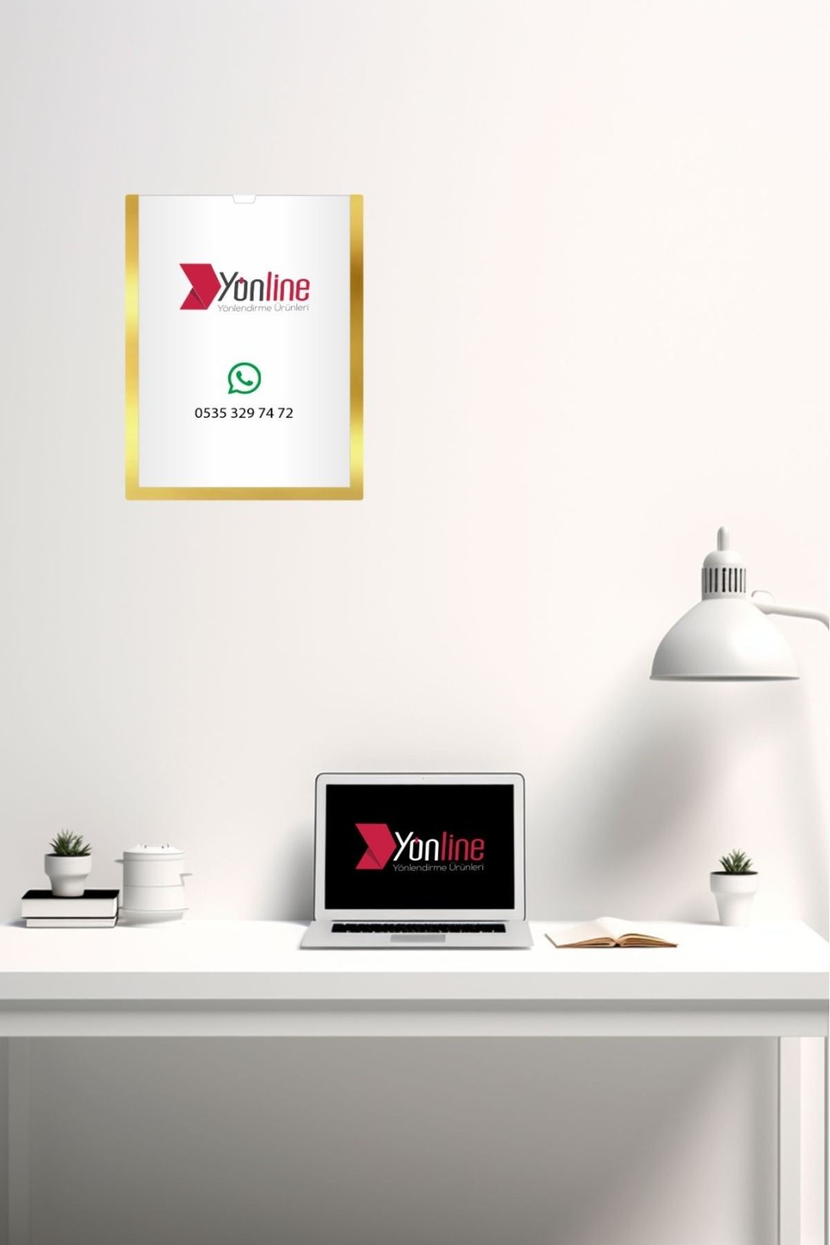 Yönline-2-Piece A4 Gold Certificate Frame Self-Adhesive Easy to Replace Foil 24X31 cm 3