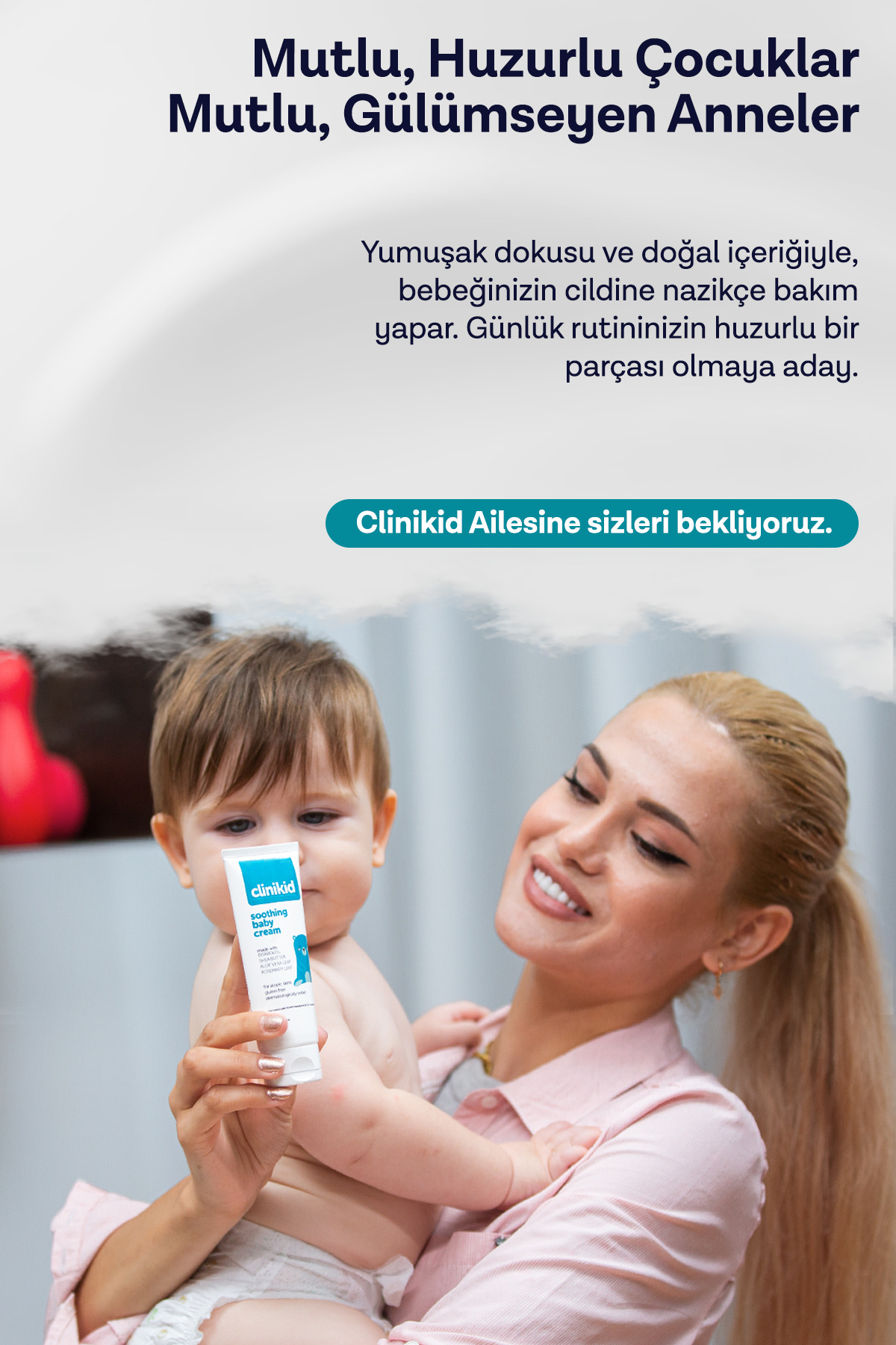 Clinikid Atopik Cilt Yatıştırıcı & Nemlendirici Kremi fotoğrafı 7 (önizleme)