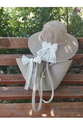 bayram taşcıoğlu home desing Şapka Çanta İkili Takım Bohem Plaj Günlük Çanta ...