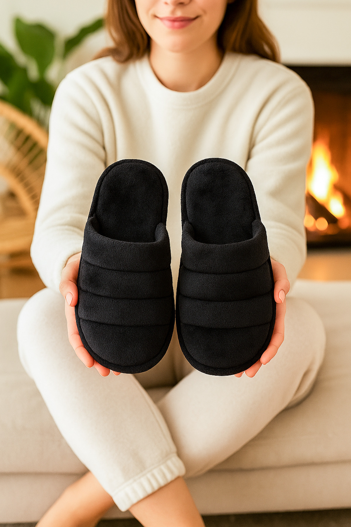 StWenn Kadın Ev Terliği Yumuşak Taban Çeyiz Ve Bohça Terliği