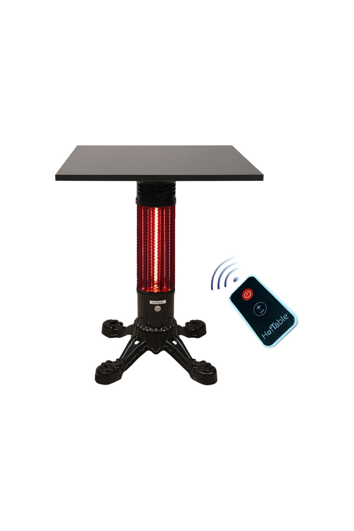HOTTABLE Tekno Plus 2000 Watt Uzaktan Kumandalı Isıtıcılı Masa