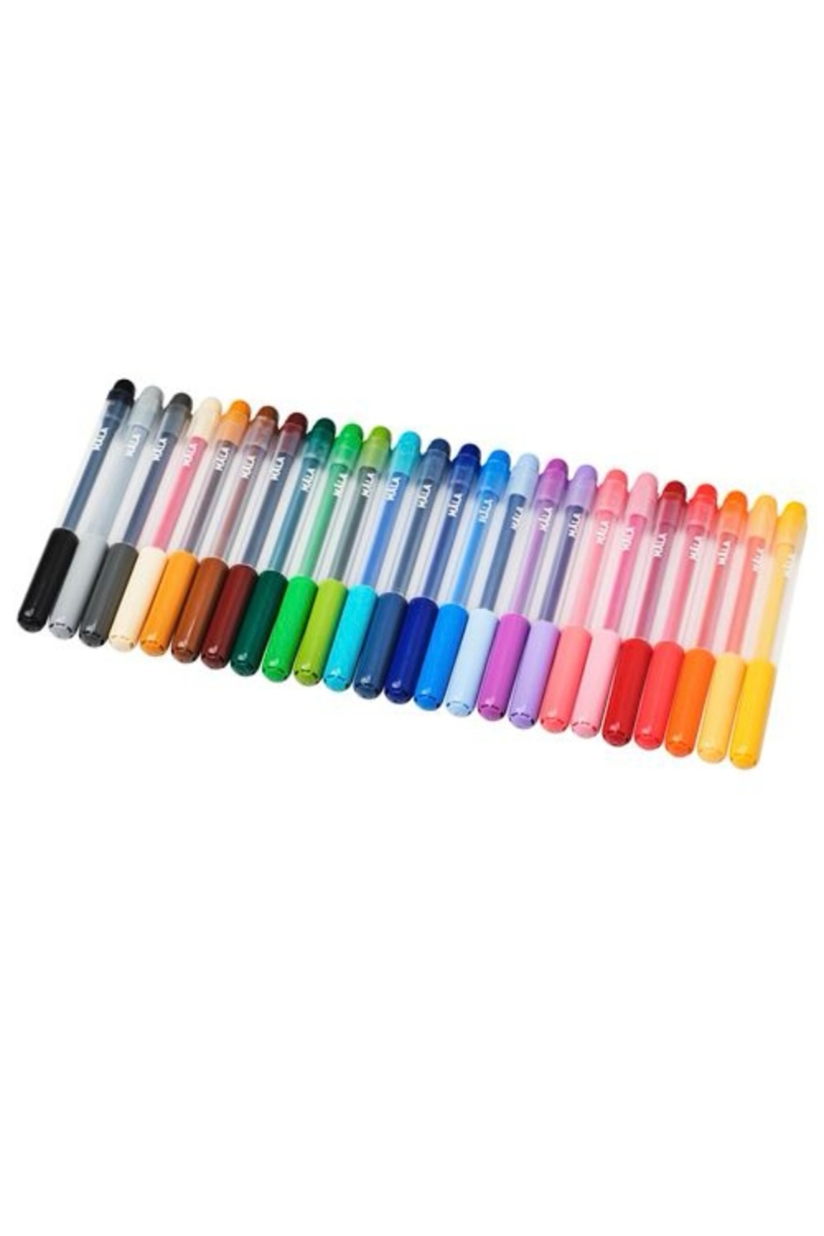 Trowel felt-tip pencil set various colors 24 pcs