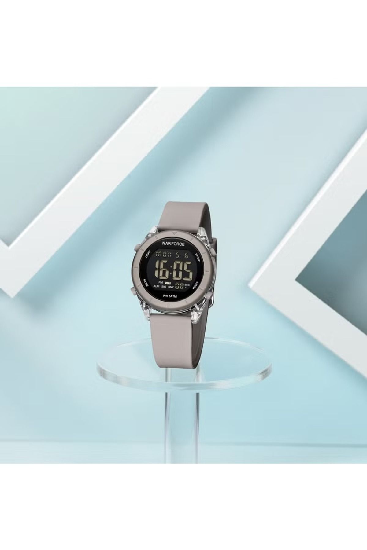 Naviforce-Digital Sports Watch with Multi Function Display Durable Strap Water Resistant Timepiece 5
