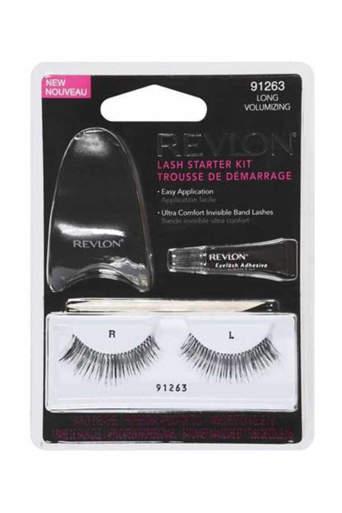 Revlon-DEFINE GENE FALSE TIP BANDA 91263 + APLICATOR + ADEZIV + APLICATOR STARTER KIT 1