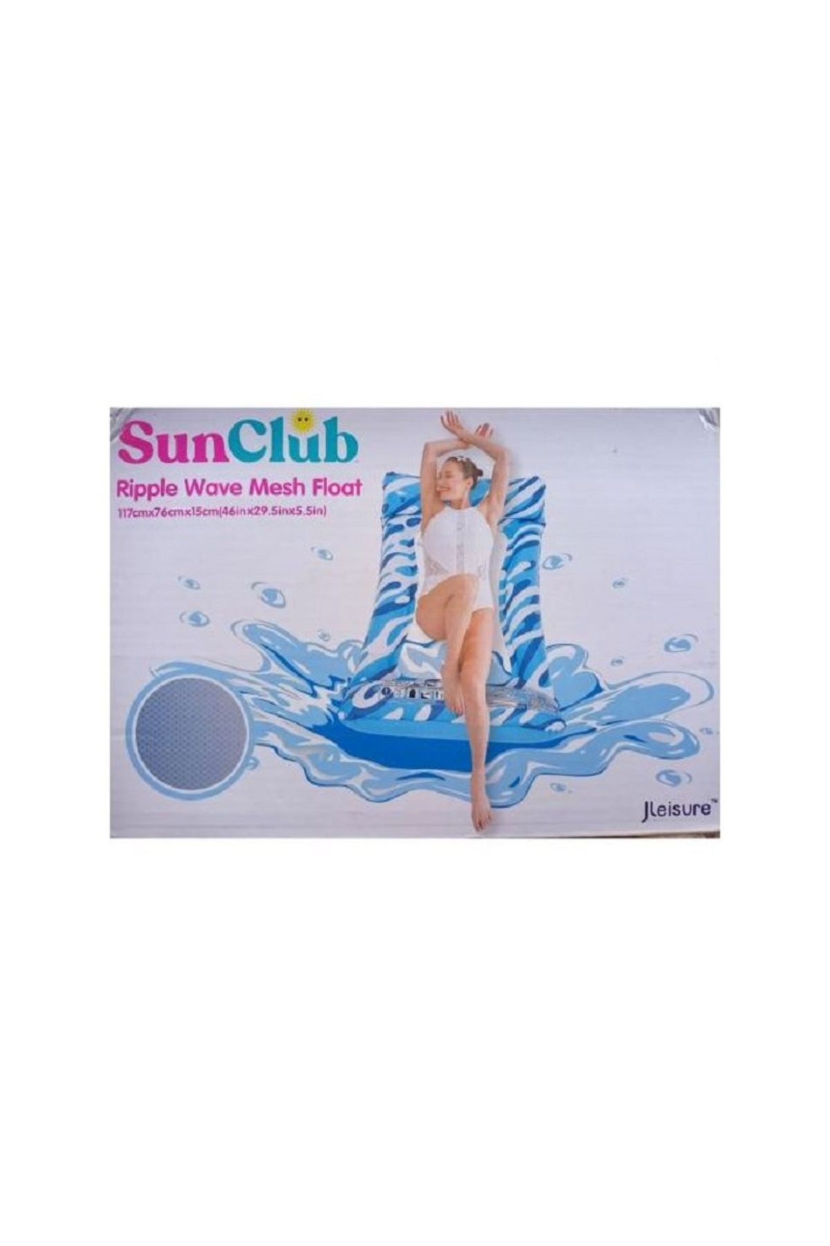 rexa-Multi-Purpose Inflatable Float Pool 117 x 76 x 15 cm 3