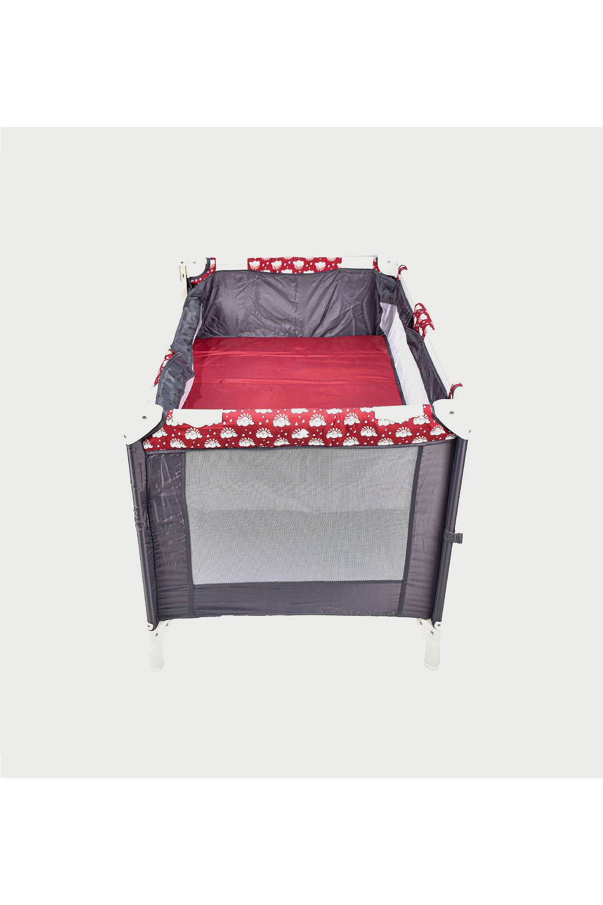 rexa-Amla Travel Cot for Babies – Portable Sleep Solution with Cushioned Base & Playful Design 1