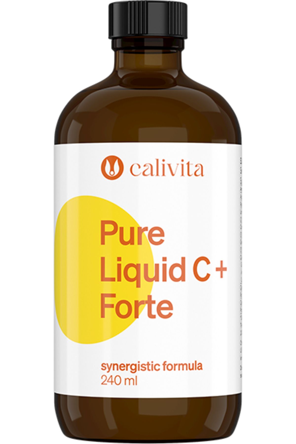Calivita Vitamina C Cu C Forte Lichid Pure, Măceșe, Coajă De Lămâie, Portocală, Ghimbir Și Ceai Verde (240 Ml) - - One Size