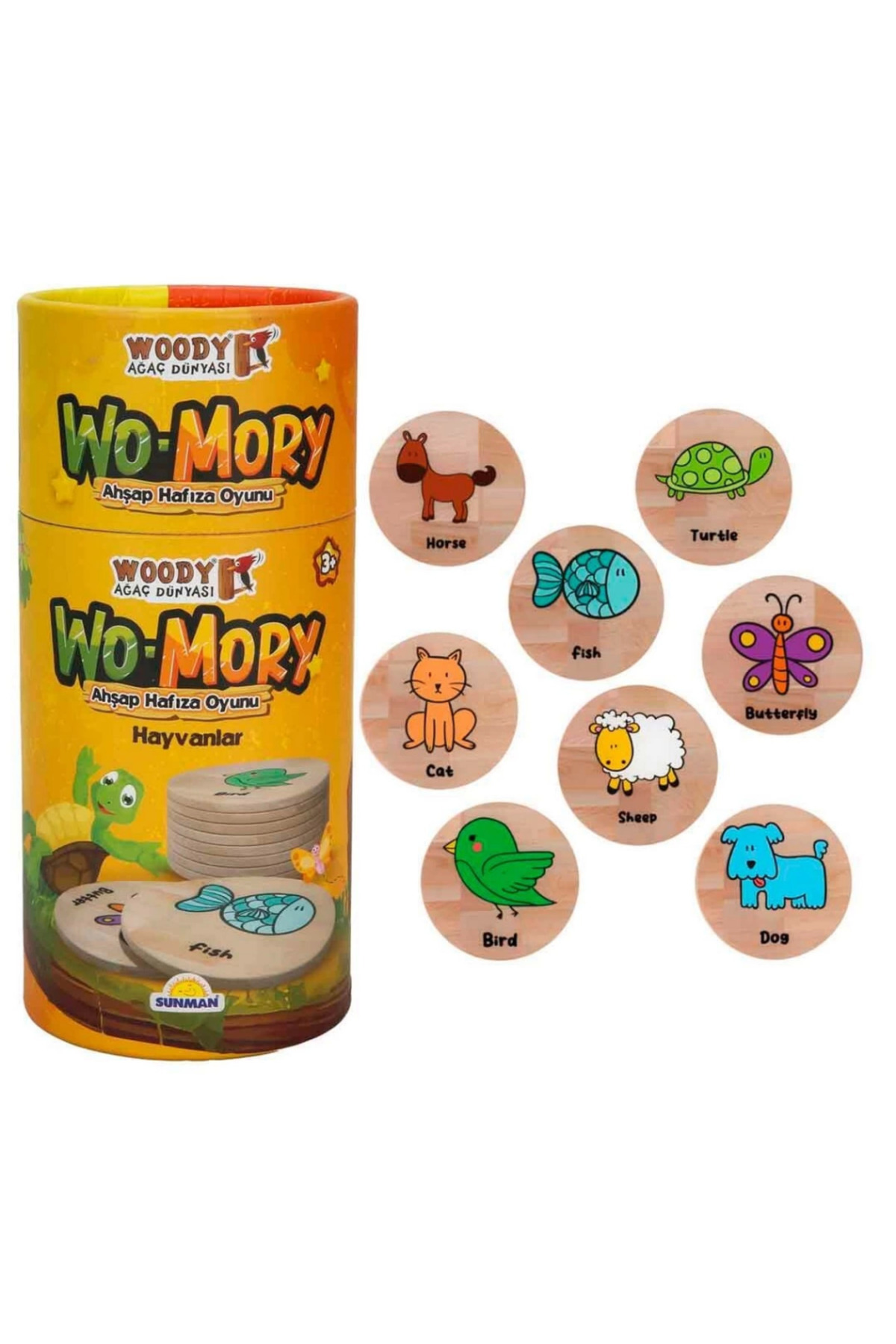 TimBox-Nessiworld Woody Wo-Mory Wooden Memory Game 4