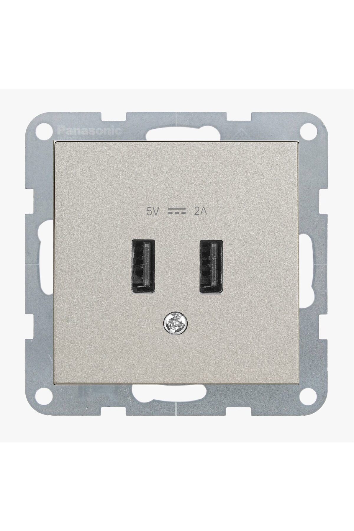 PANASONIC-USB Socket 5V-2A Bronze Karre Plus 55 1