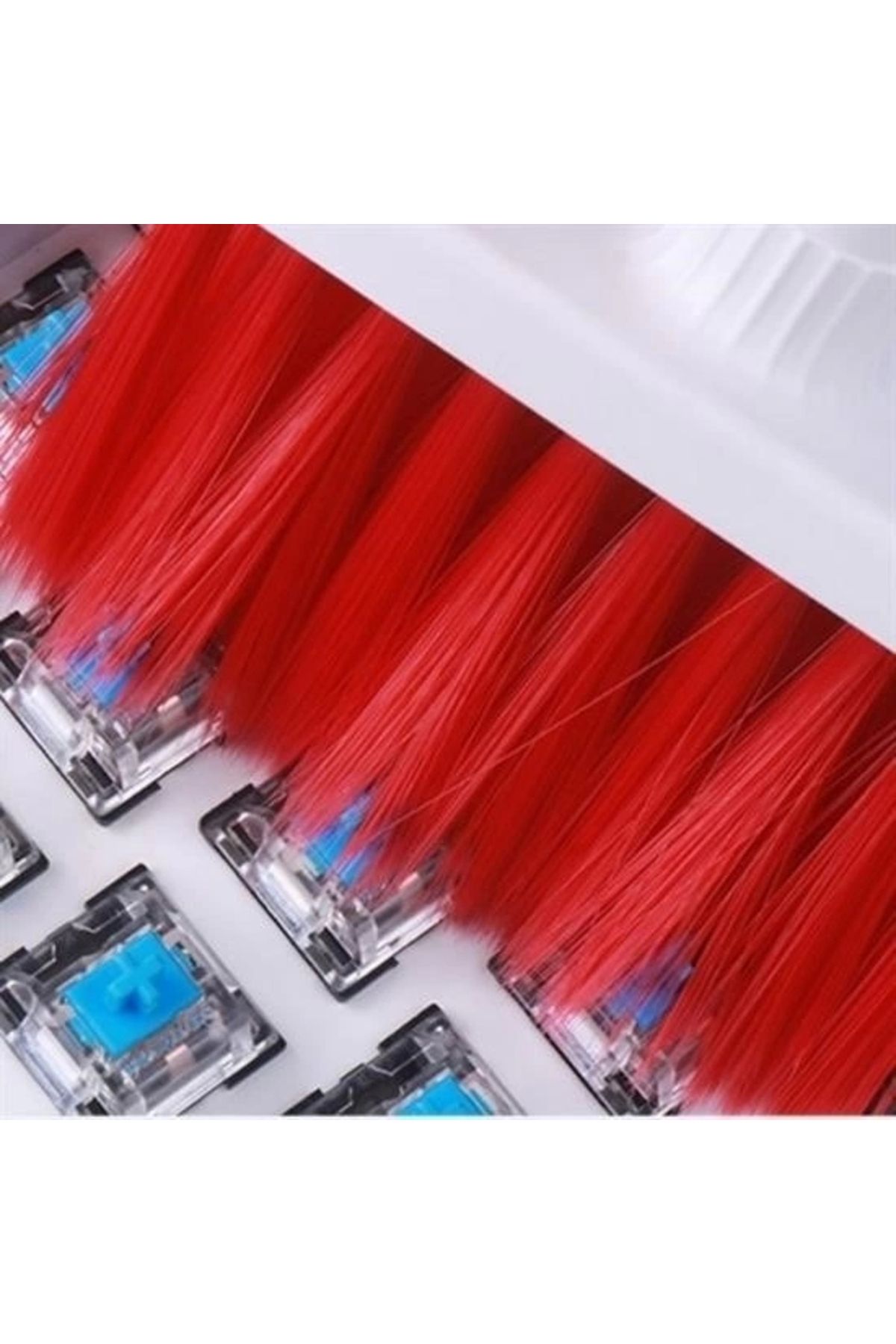 magroepace-BUFFER® Multi-Purpose Red Precision Brush Head Computer Laptop Cleaning Brush 5