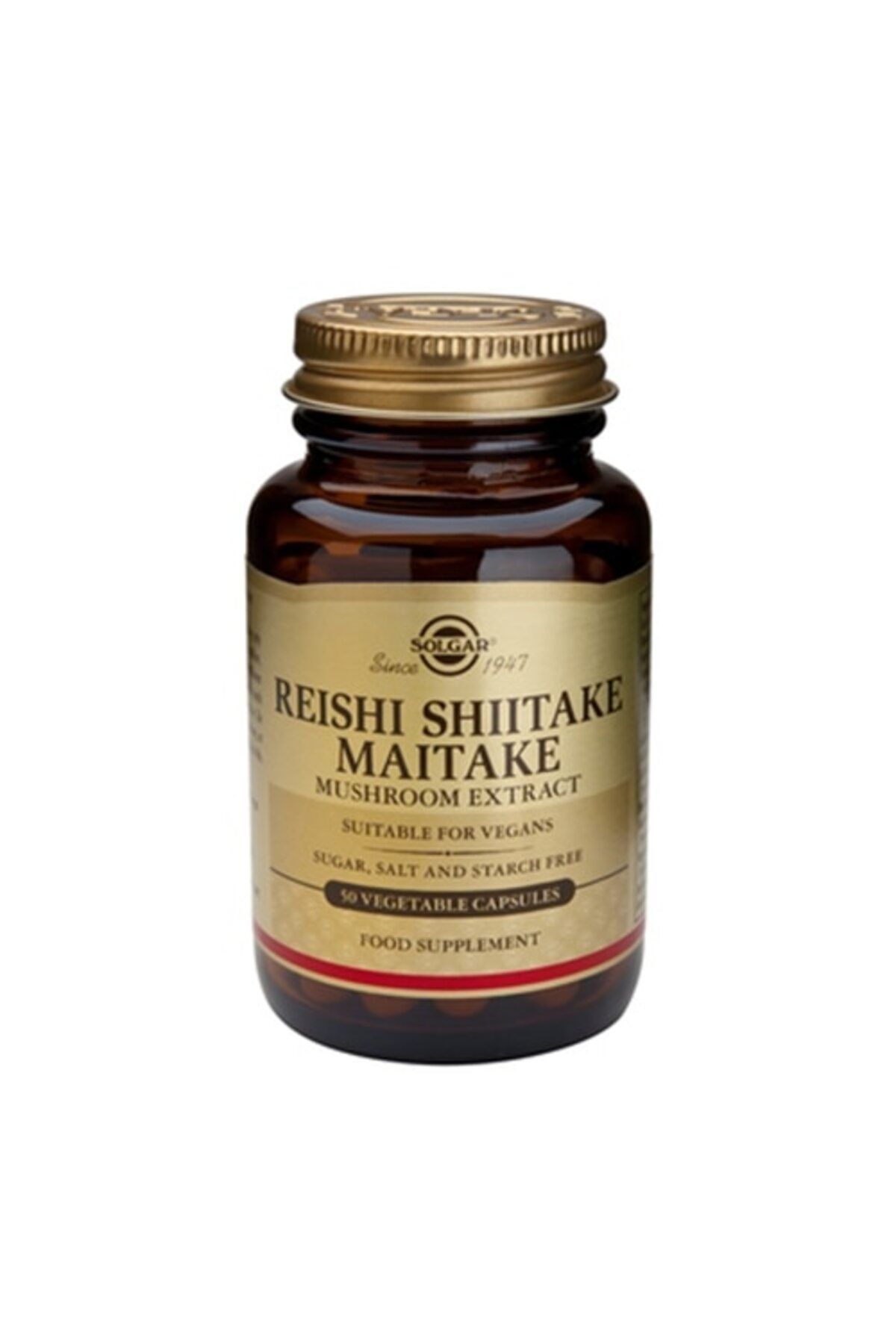 Solgar-Extract de ciuperci Reishi Shiitake Maitake x 50 capsule 3