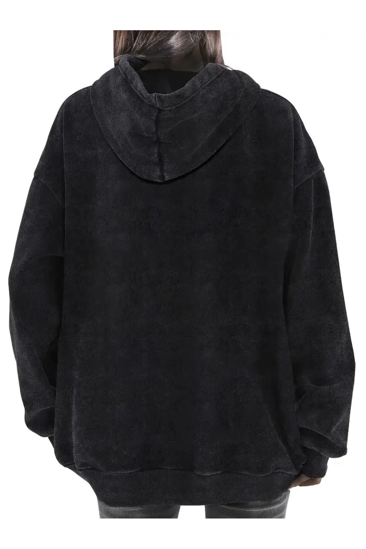 Touz Moda-Washable New York Hooded Sweatshirt 4