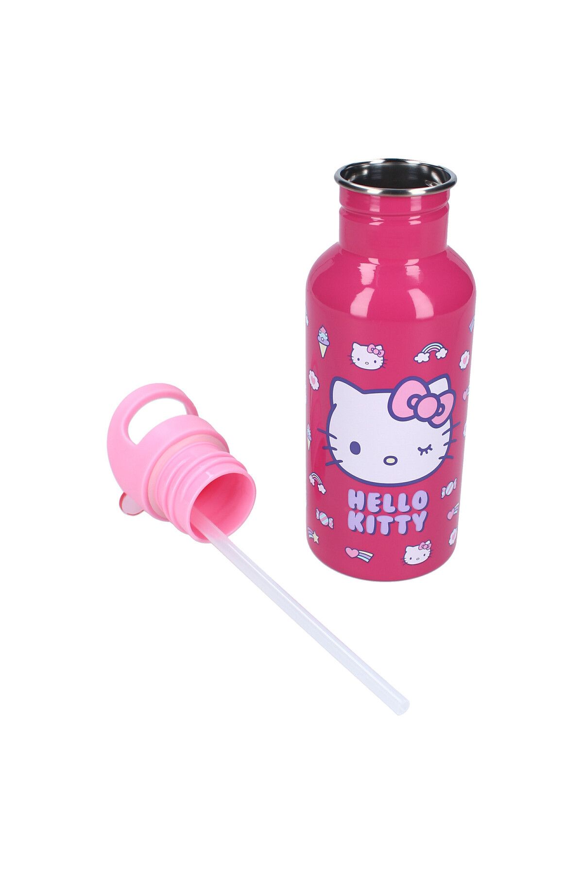 Hello Kitty-Children's water bottle, multicolor, capacity 500 ml, Take A Sip, Hello Kitty 6