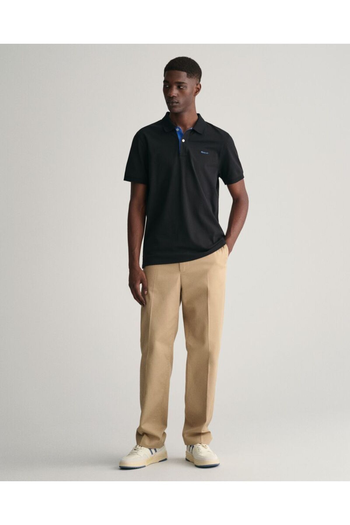 Gant-Contrast Piqué Polo Shirt 3