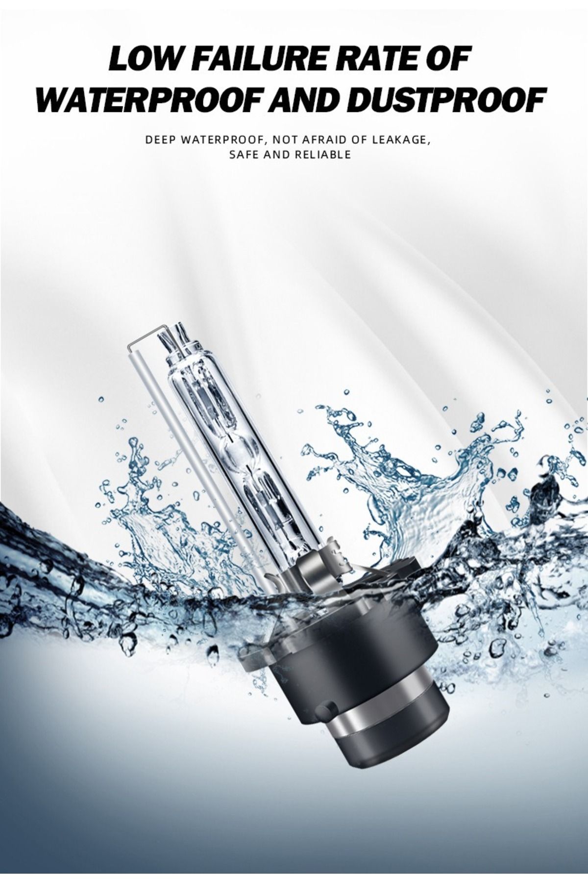 Universala-Set of 2 D2S xenon 8000K car bulbs, high efficiency and reliability 6