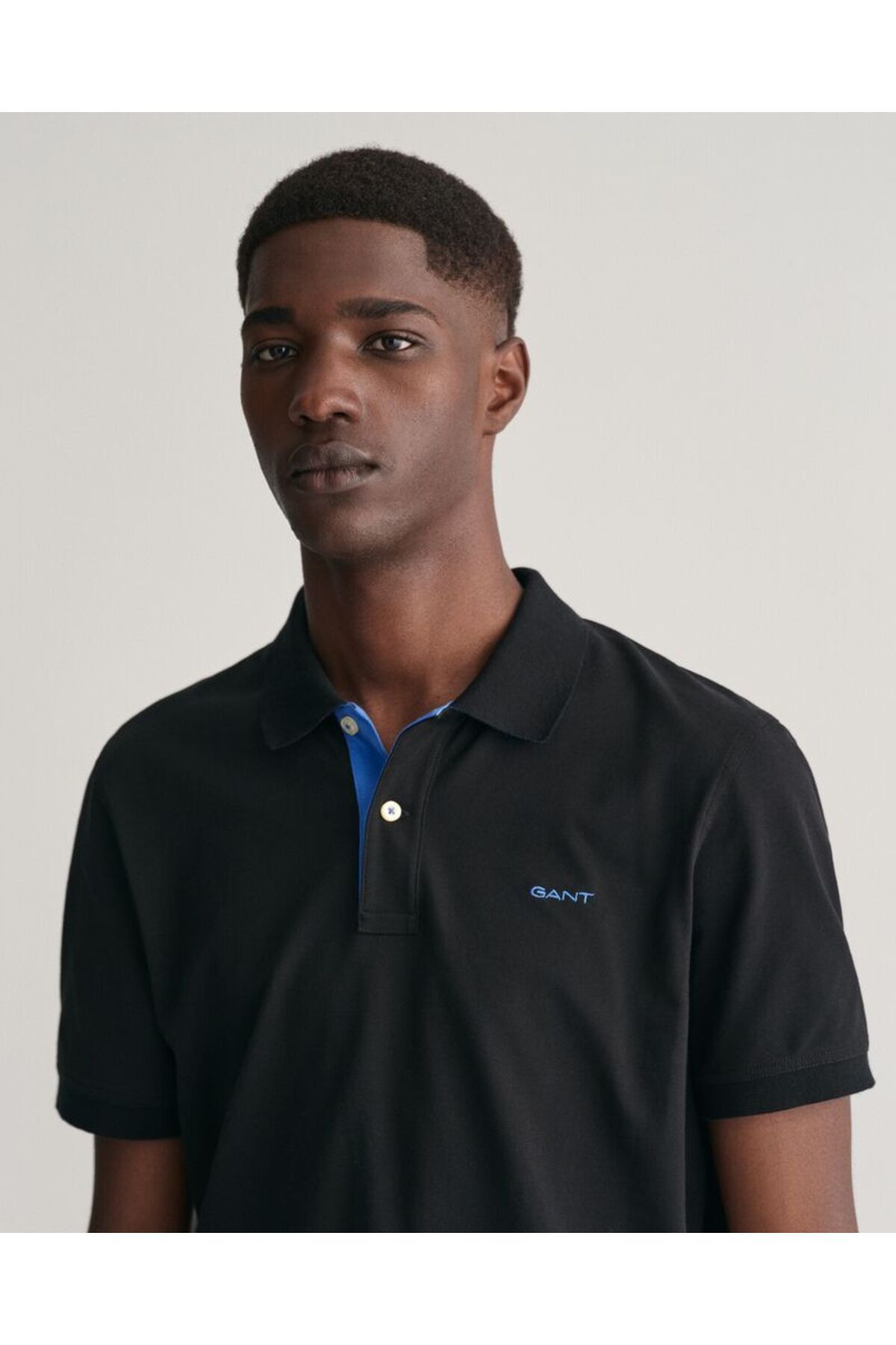 Gant-Contrast Piqué Polo Shirt 4
