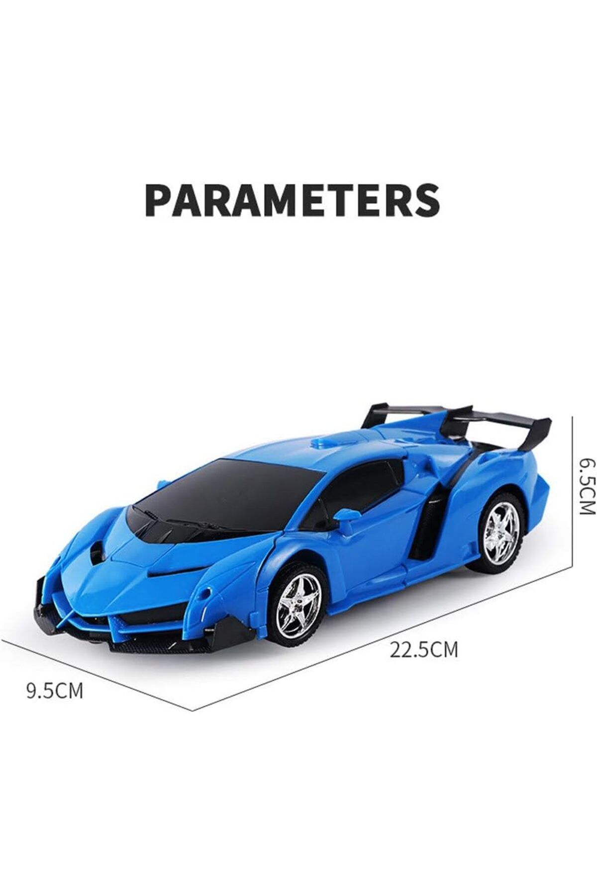 rexa-Super Power Transformer RC Robot Car – 2-in-1 Remote Control Car & Robot with Lights and Sound 3