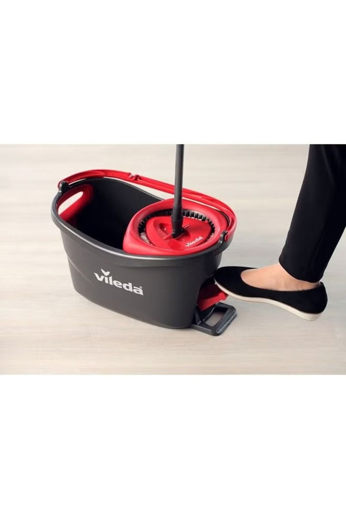 Vileda-Easy Wring, Clean Spin Mop And Bucket Set With Foot Pedal, Telescopic Handle 5