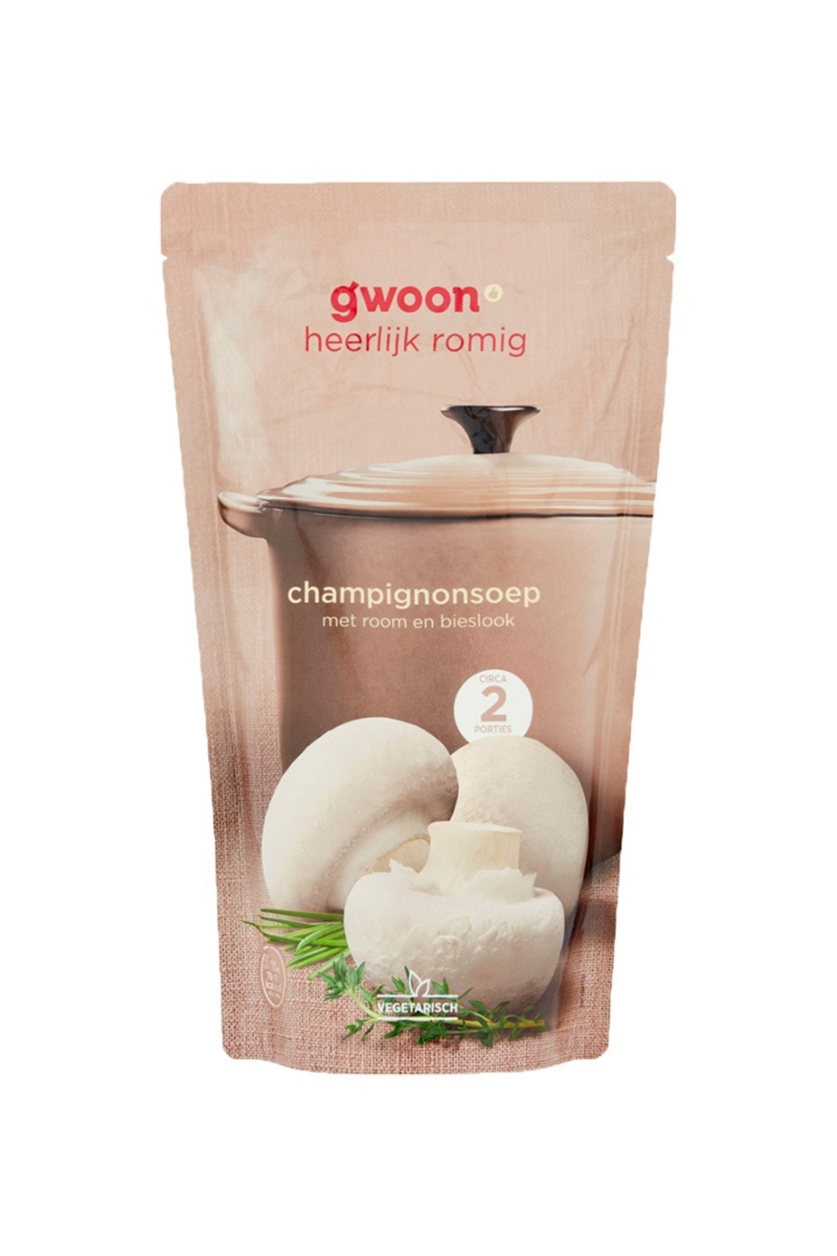 G’woon Supa Crema De Ciuperci Champignon 570 Ml - One Size