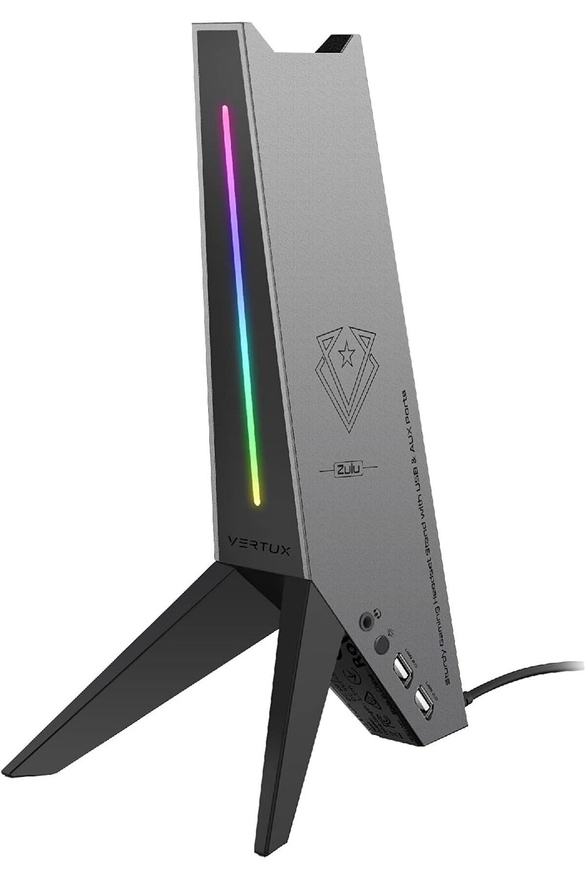 VERTUX-Multi-Function Hub with Headphone Stand 1