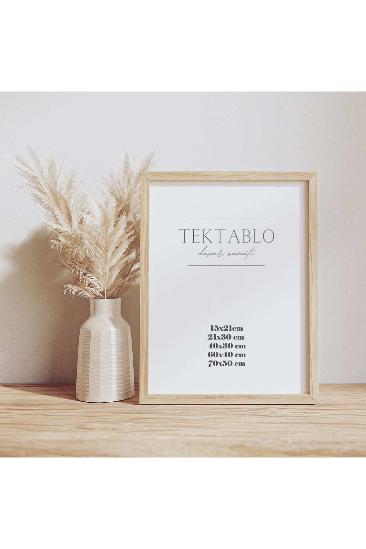 TekTablo-A4 Frame 21X30 cm Frame, Certificate and A4 Document Photo Frame 1
