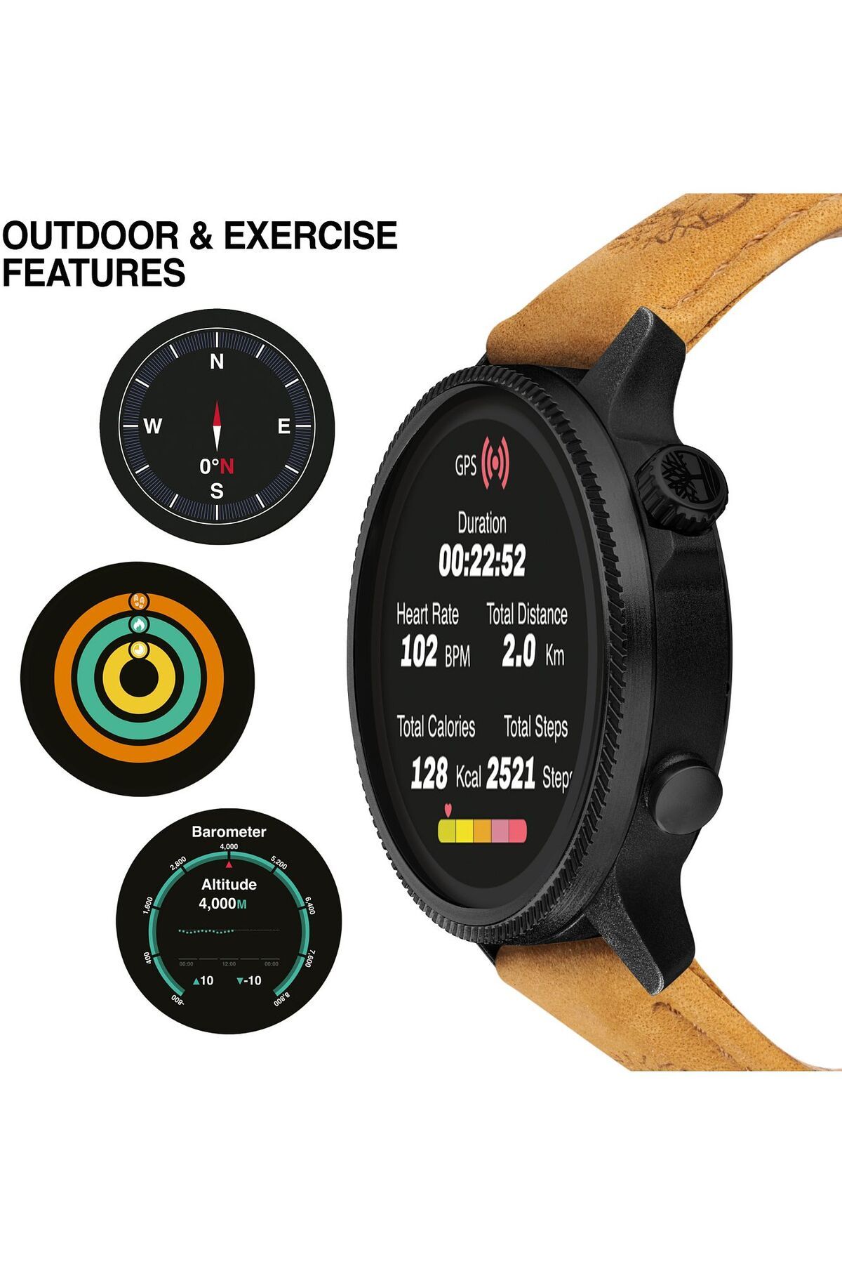 Timberland-Trail Force smartwatch 11