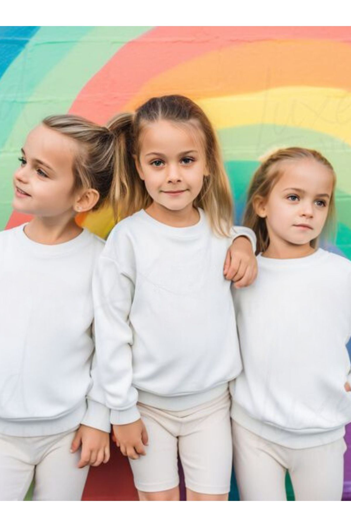 fustite cu luminite-My Hoodie, Super Soft, Elegant White - 3-4 years (98-104 cm) 2