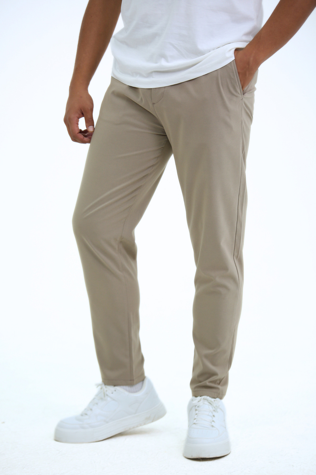 EXSPORT Aşıl Kumaş A Plus Düz Paça Pantolon