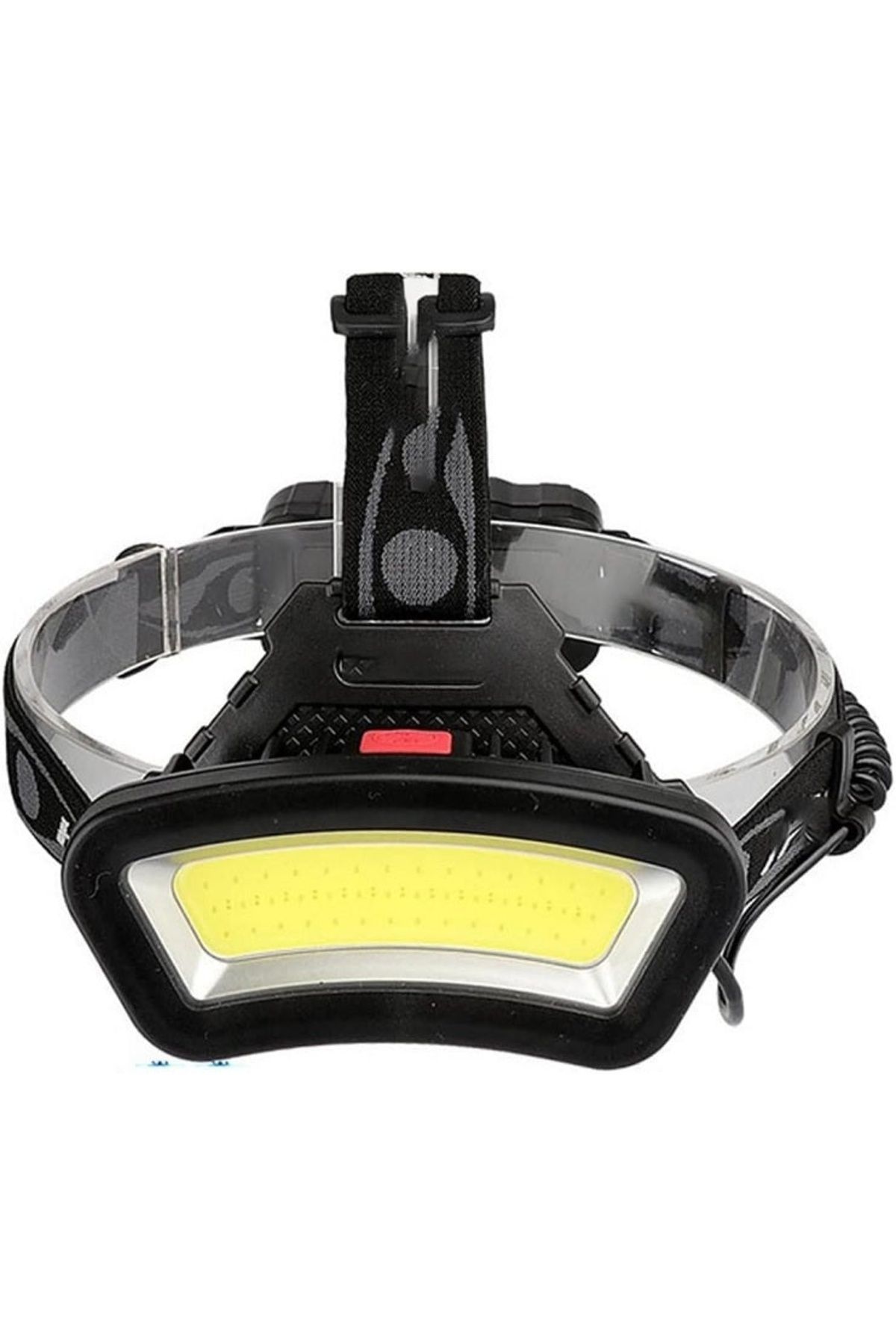 Welora Lanternă Frontală Led Cob, Reîncărcabilă Usb, Bandă De Susținere Reglabilă - Negru - One Size