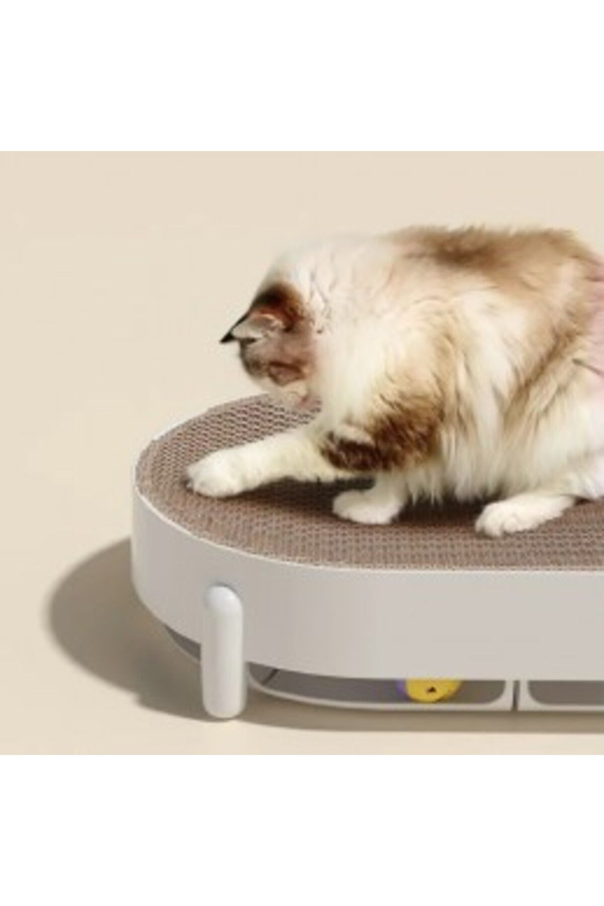 OEM-Multifunctional Nest With Scratching Mat, With Two Rattling Balls, 48 X 32 X 10.8 Cm 5