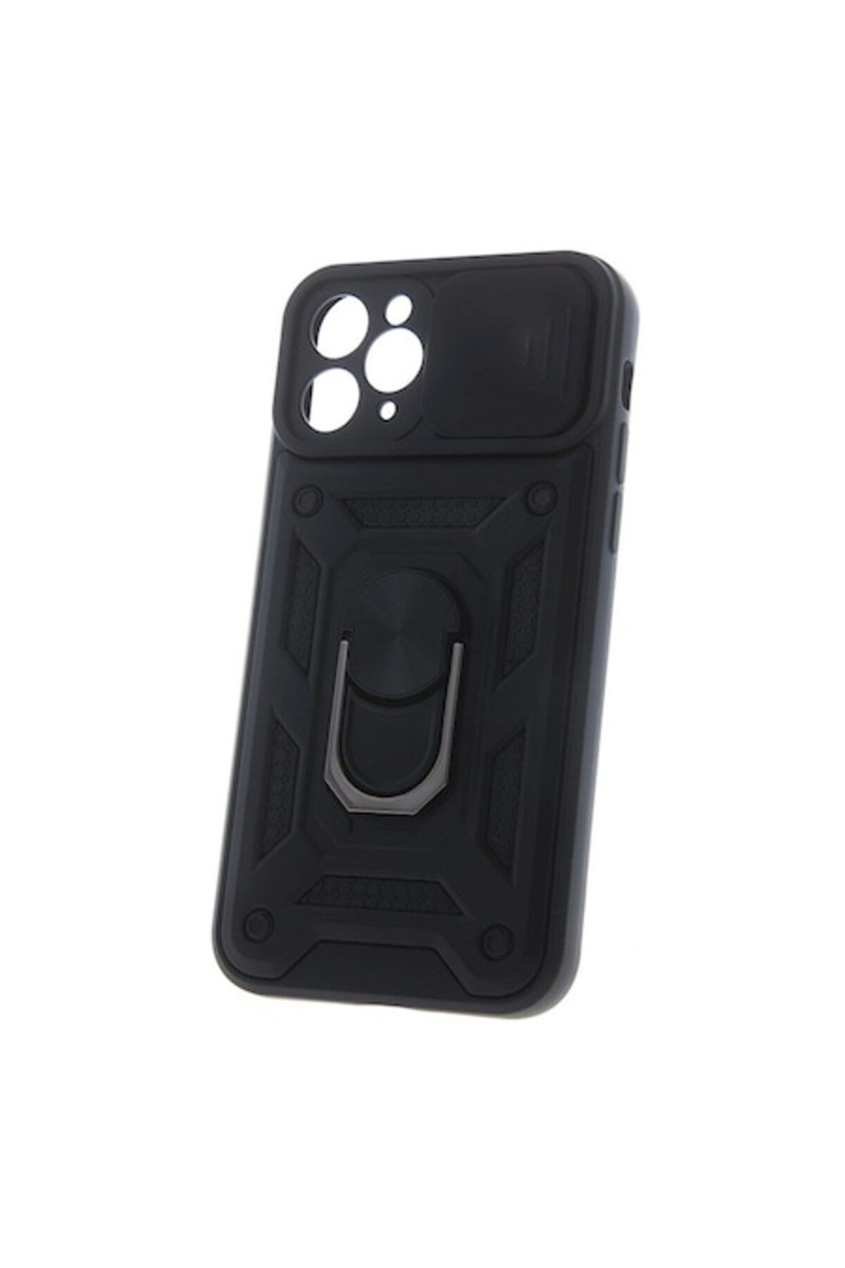 OEM Carcasă Rezistentă La Șocuri Cu Inel + Magnet Pentru Apple Iphone 15 Pro Max, Protecție Cameră, Funcție Suport Telefon - One Size