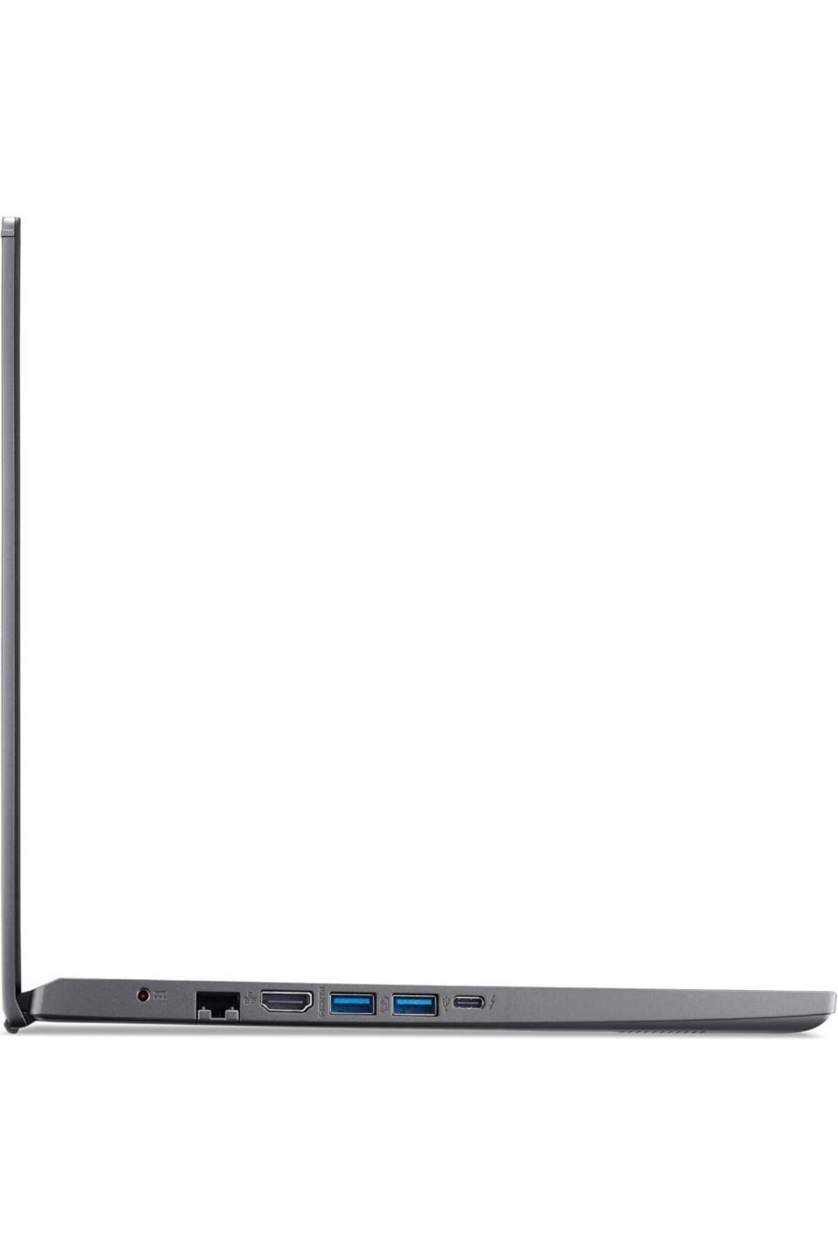 ACER-كمبيوتر محمول Aspire A5، معالج Intel Core i51235U من الجيل الثاني عشر، 10 أنوية، حتى 4.40 جيجاهرتز، ذاكرة وصول عشوائي DDR5 سعة 8 جيجابايت، وقرص SSD سعة 512 جيجابايت 5