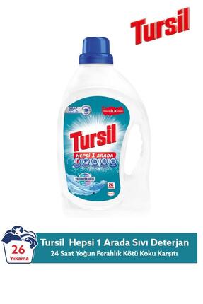 Tursil Matik Hepsi 1 Arada Sıvı Çamaşır Deterjanı 26 Yıkama Yoğun Ferahlık ve...
