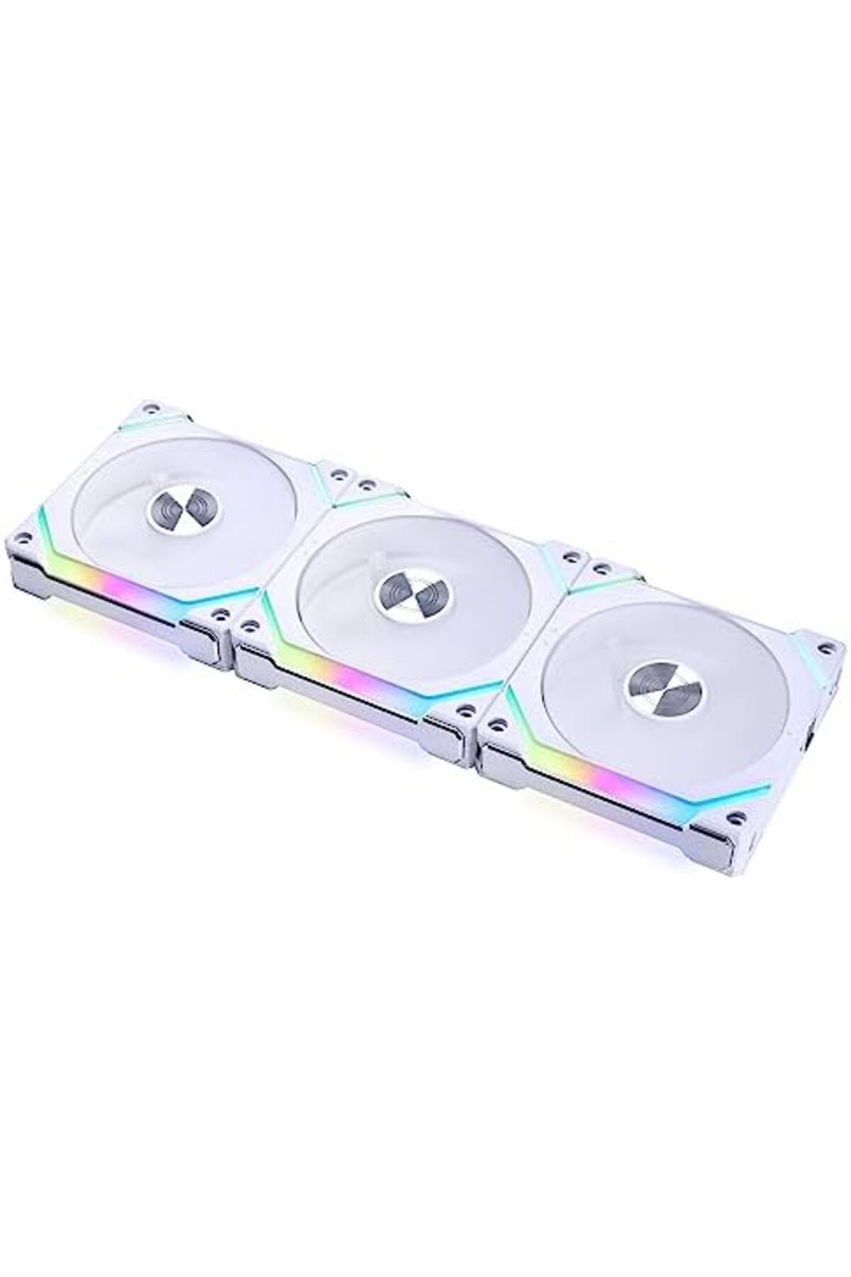 Lian Li-UNI Fan SL120 V2 RGB White Triple Pack with Controller - UF-SL120V2-3W (V2) 2