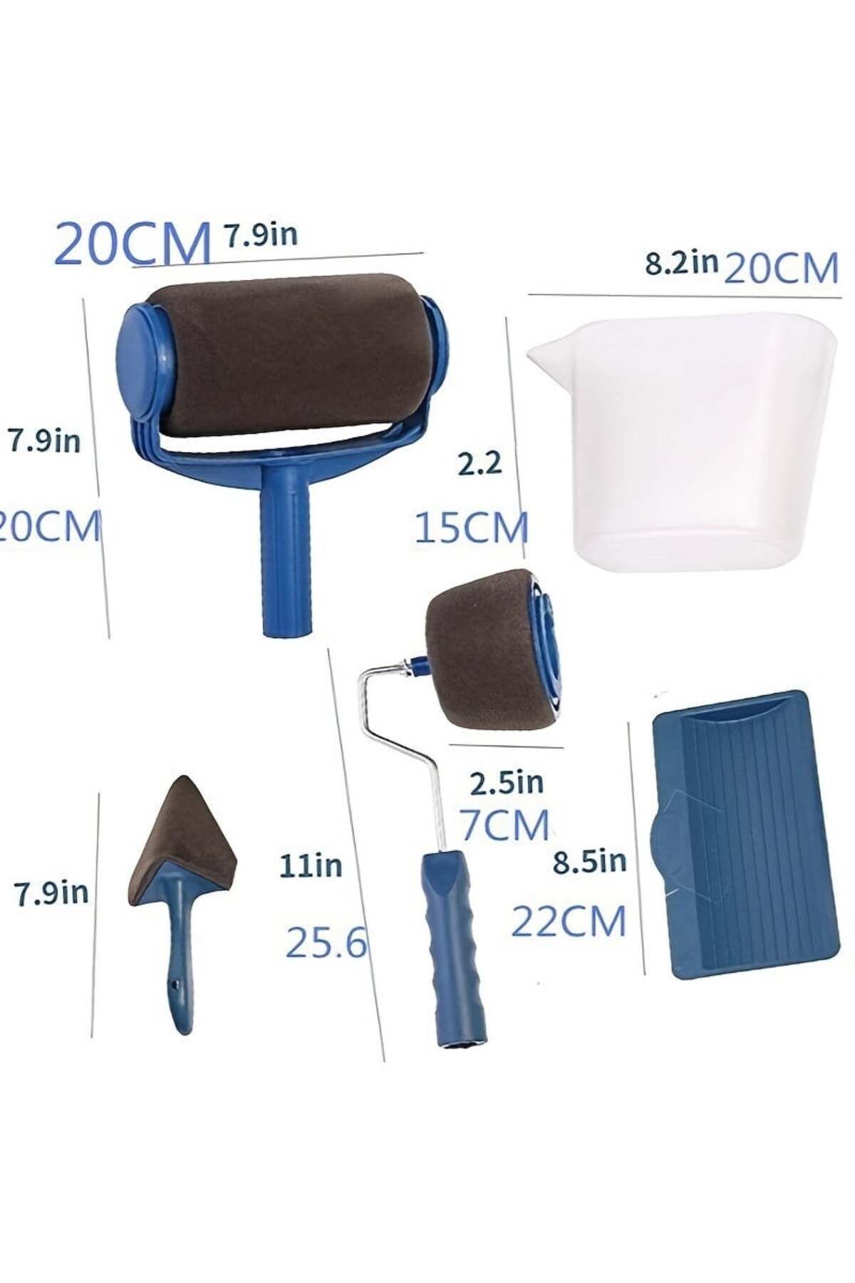 divendi-ro-Trafalet set with filling and reservoir with container, tray, extensible arm and 2 corner, blue 6