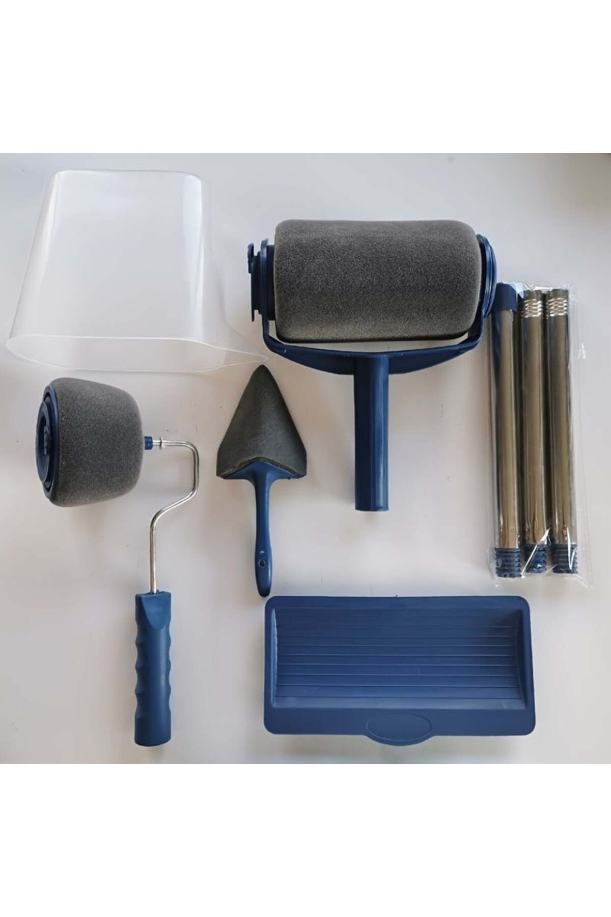 divendi-ro-Trafalet set with filling and reservoir with container, tray, extensible arm and 2 corner, blue 5