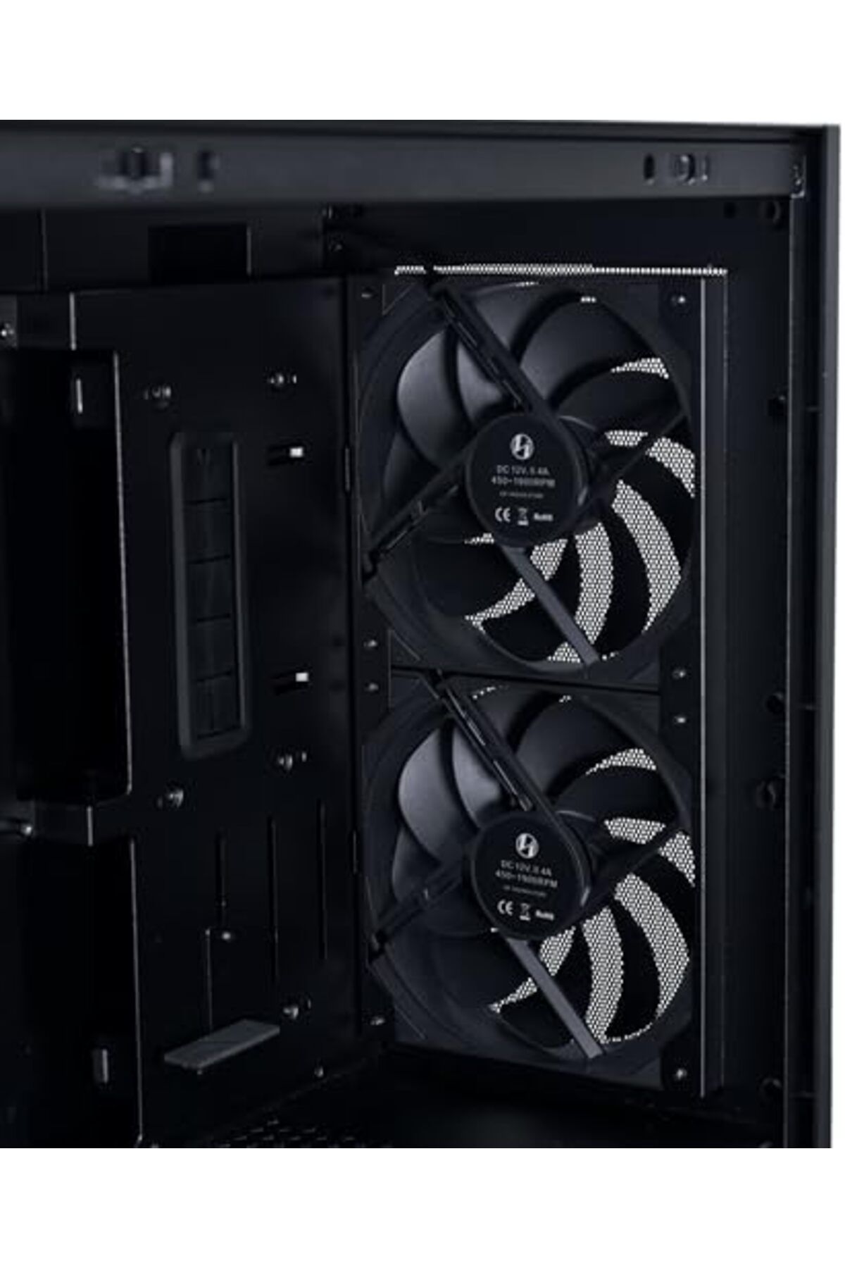 Lian Li-LANCOOL 207 Digital ATX Computer Case w/Integrated LCD Screen 4