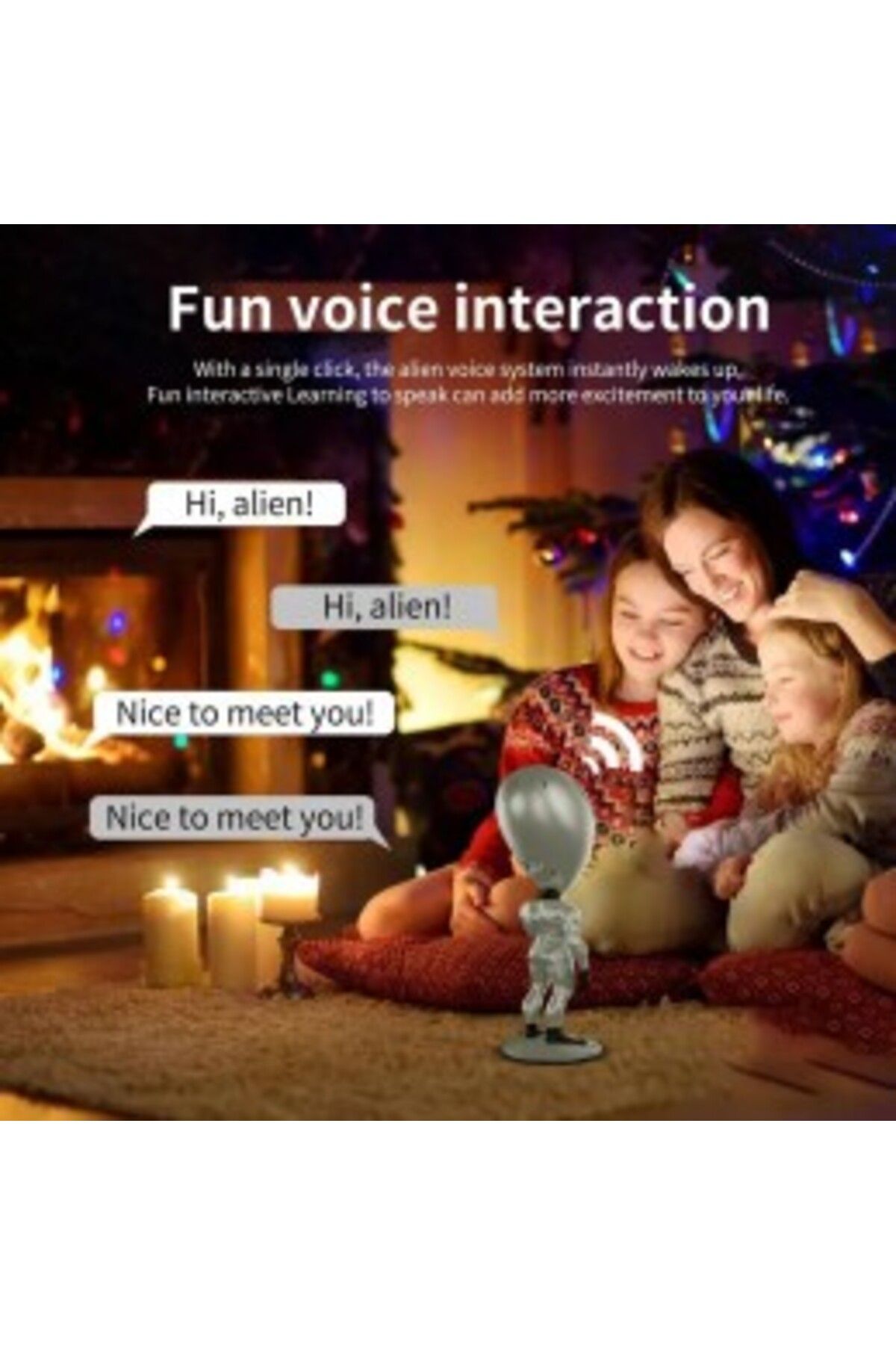 OEM-Alien Light Projector with Audio Playback and Remote Control 2