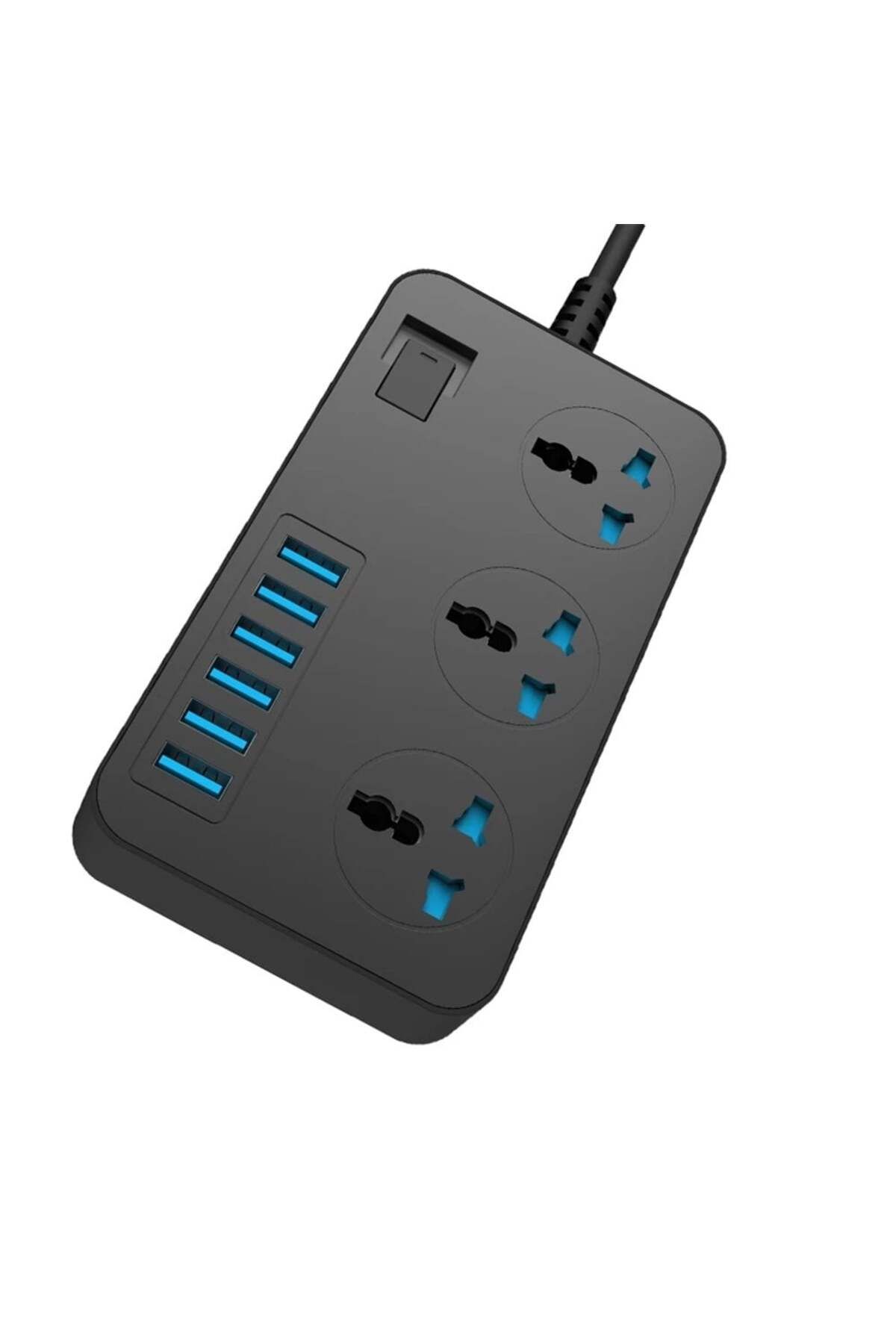 divendi-ro-Extension cord with 3 sockets and 6 USB 3.1A with child-proof and childproof 7