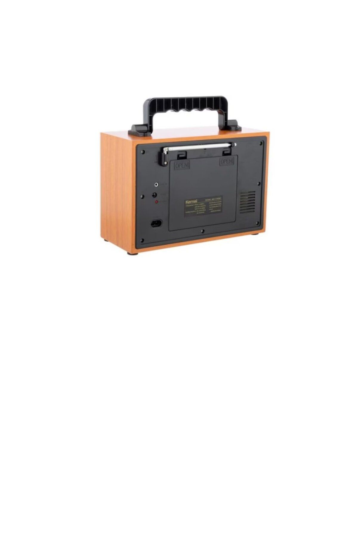 divendi-ro-Portable bluetooth radio with modern retro design and remote control 5