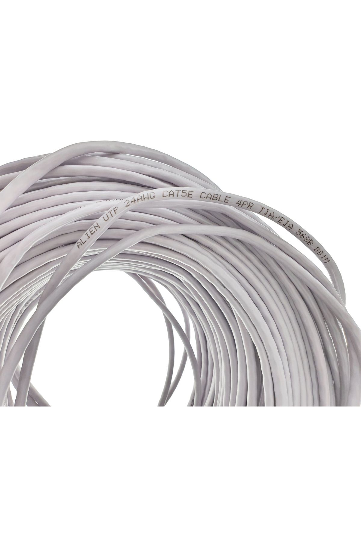 Alien Surface-UTP cable roll, Alien 00127, cat 5e, length 100 m, AWG 24, CCA, network connection, ethernet, gray 2