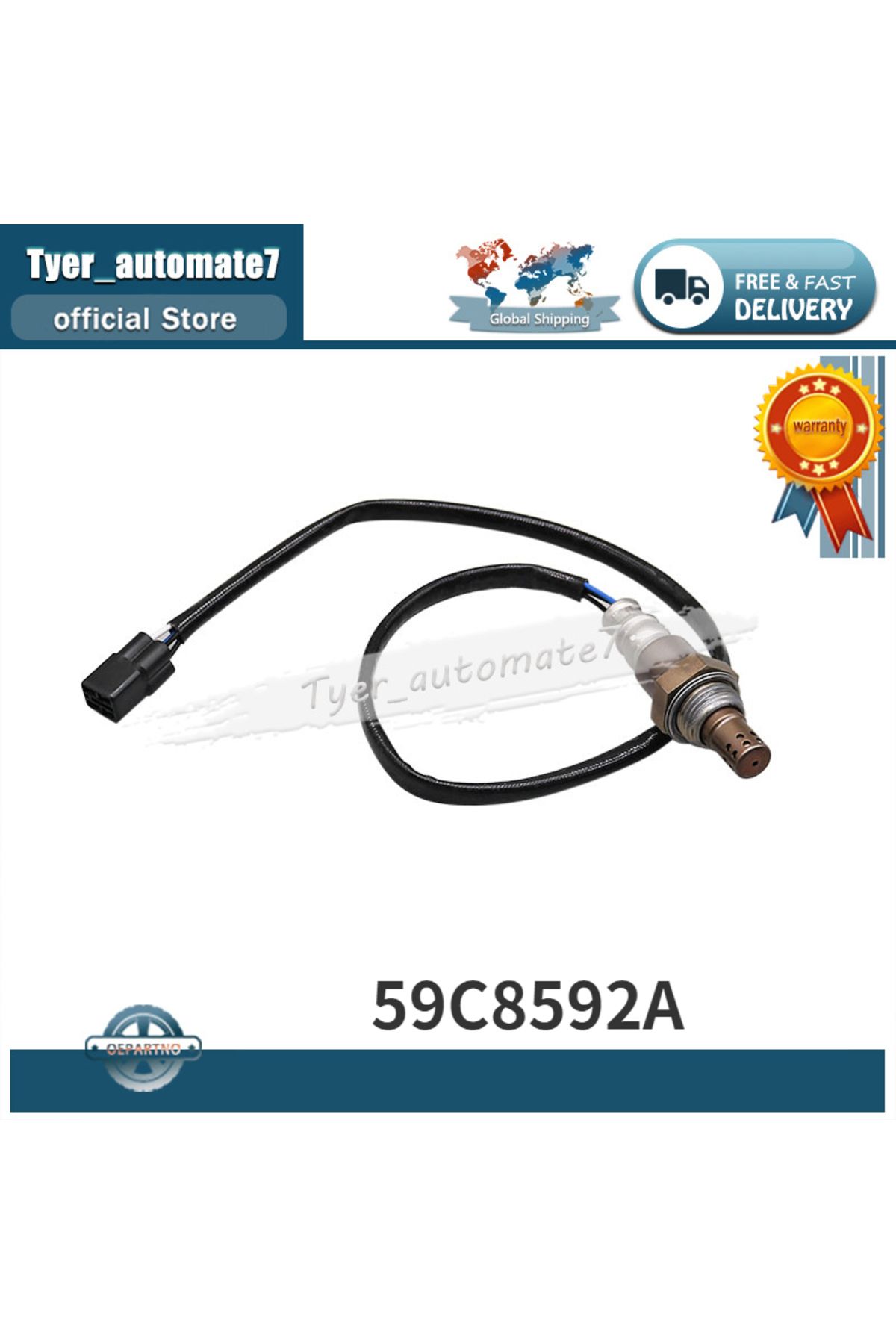 Choice-O2 Oxygen Lambda Sensor 59C8592A 149100-2390 For 2008-2020 Yamaha Motorcycle FJ09 TRACER MT07 MT0... 1