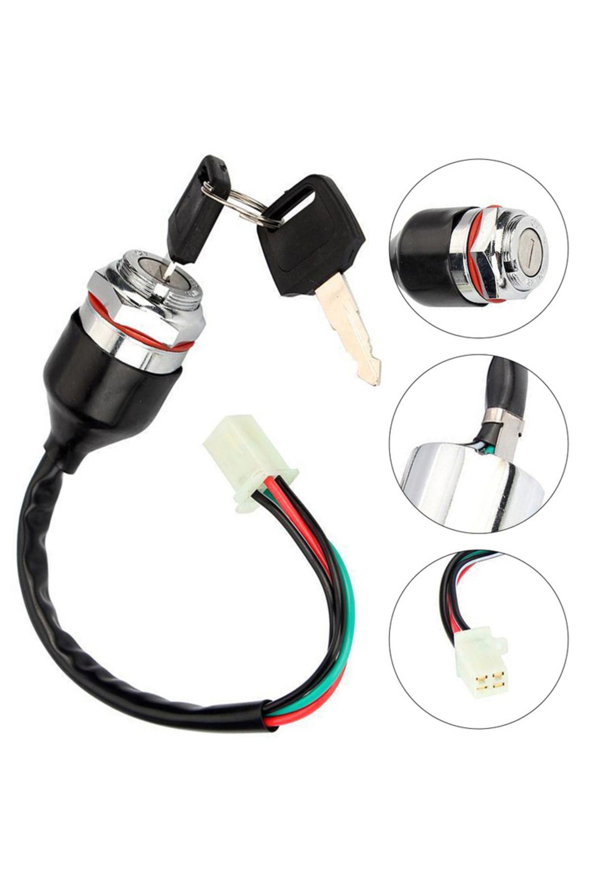 Choice-Key Starter Switch Keywords Key Ignition Switch Easy Installation High Strength Key Ignition Swit... 7