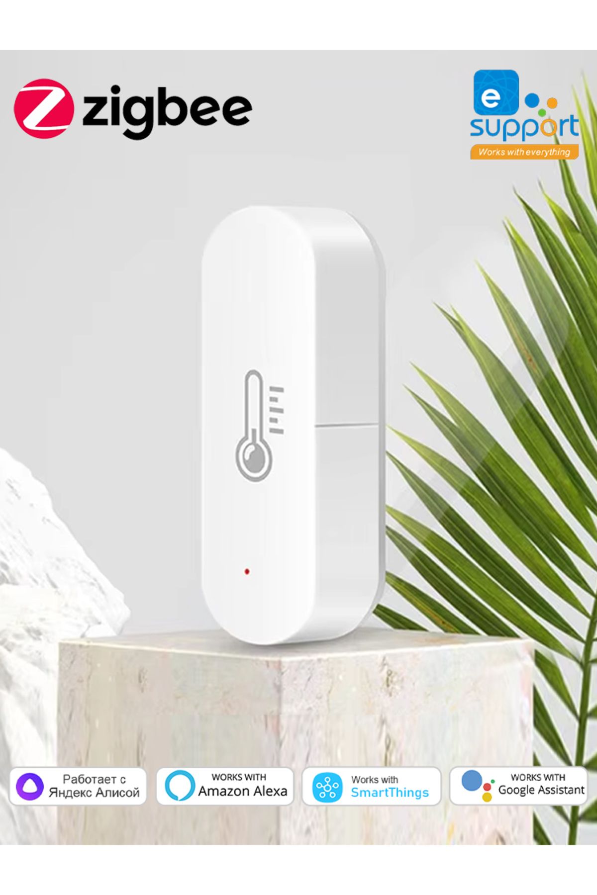 Choice-جهاز استشعار درجة الحرارة والرطوبة الذكي ZigBee eWeLink App جهاز مراقبة عن بعد للمنزل الذكي والعمل مع ... 7